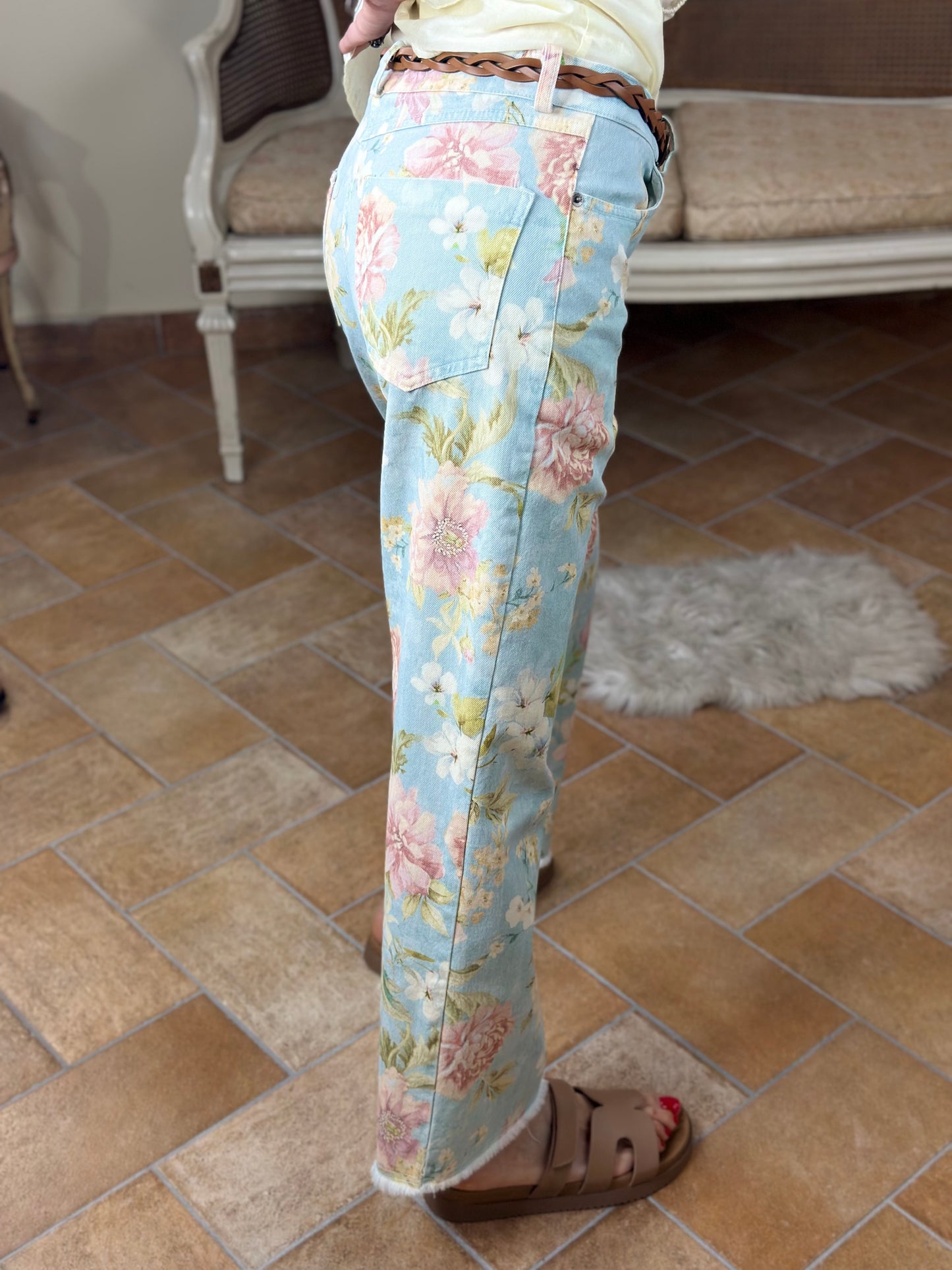 Tensione in Jeans FLOWER multicolor