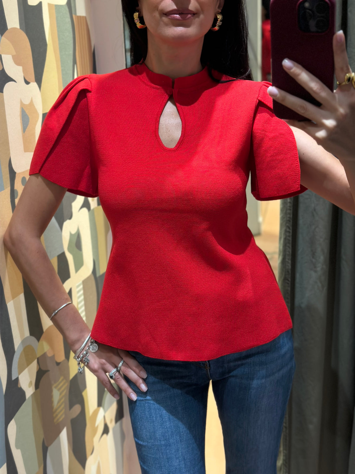 Maglia FRANCY Rossa e Nera