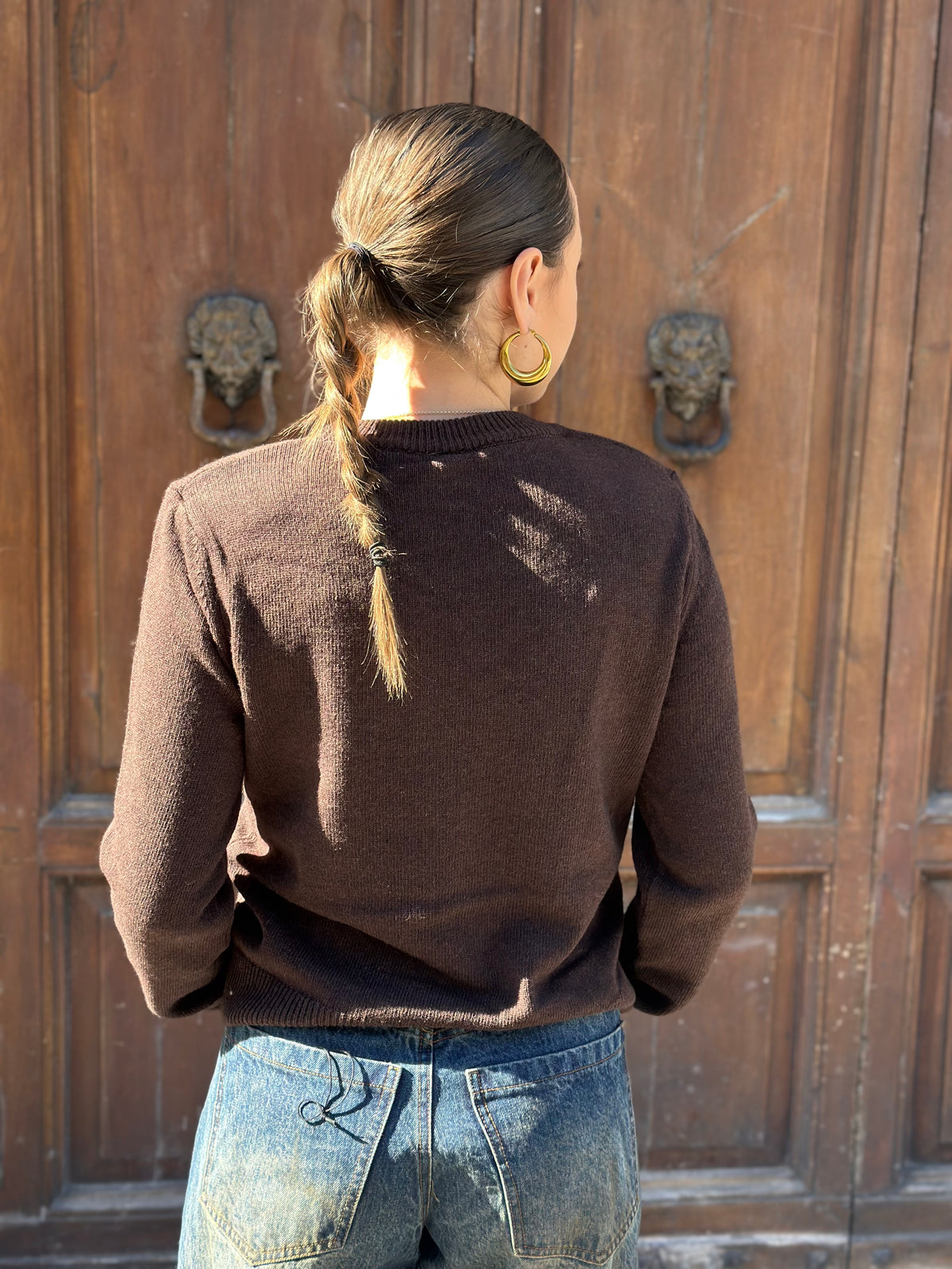 Tensione in maglia spalla imbottita  (disponibile in più colori)