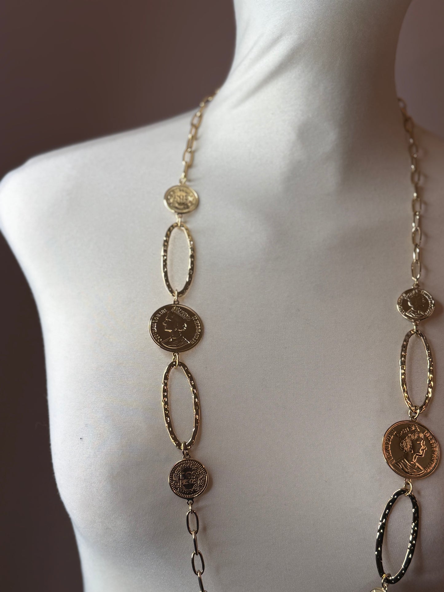 Collana ORO con monete