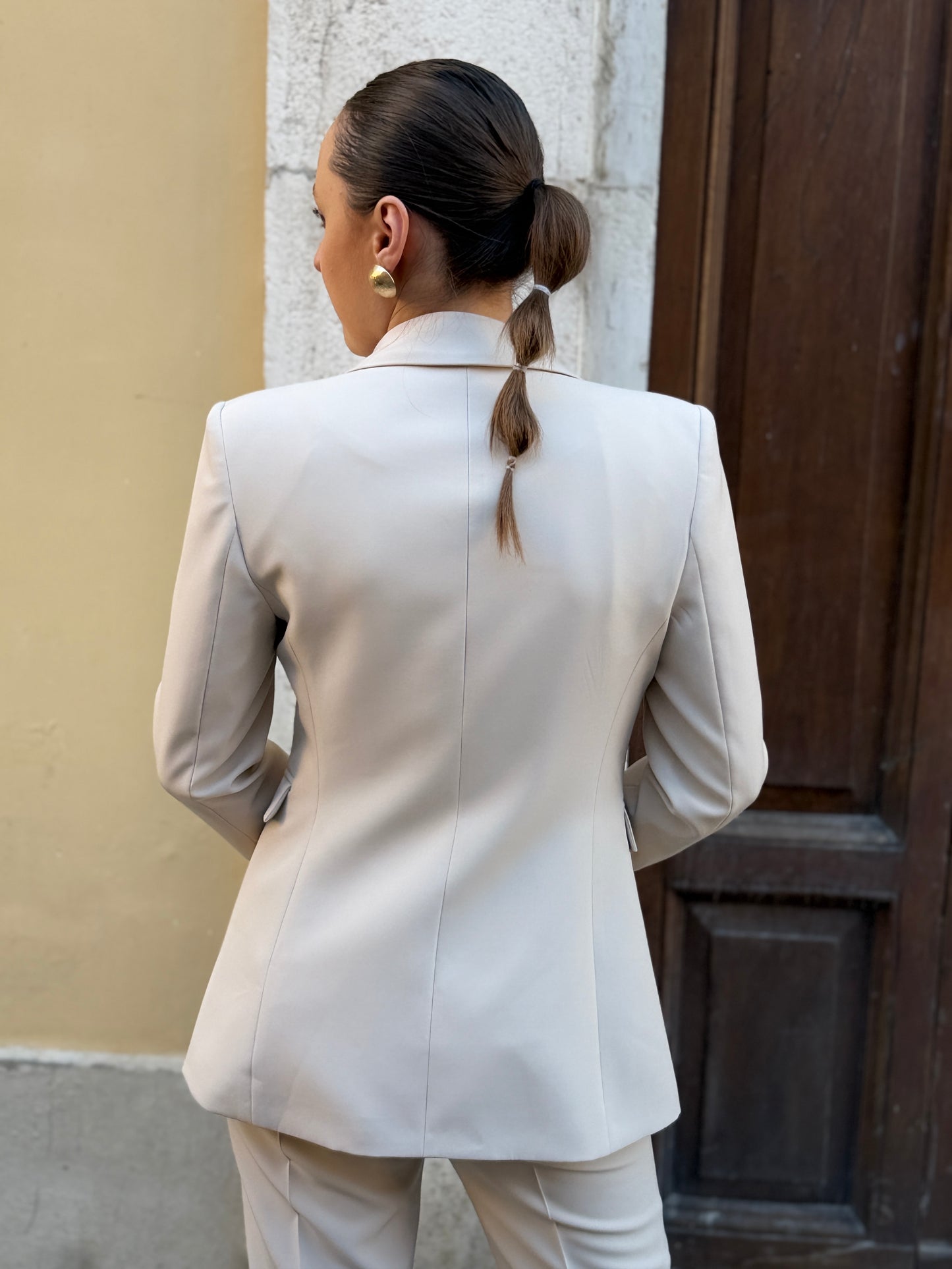 Silence Limited Athens Key Blazer Greige