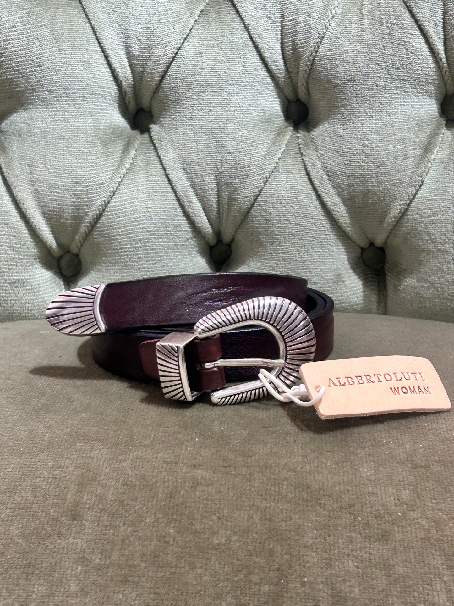 Alberto Luti Cintura WESTERN Moro