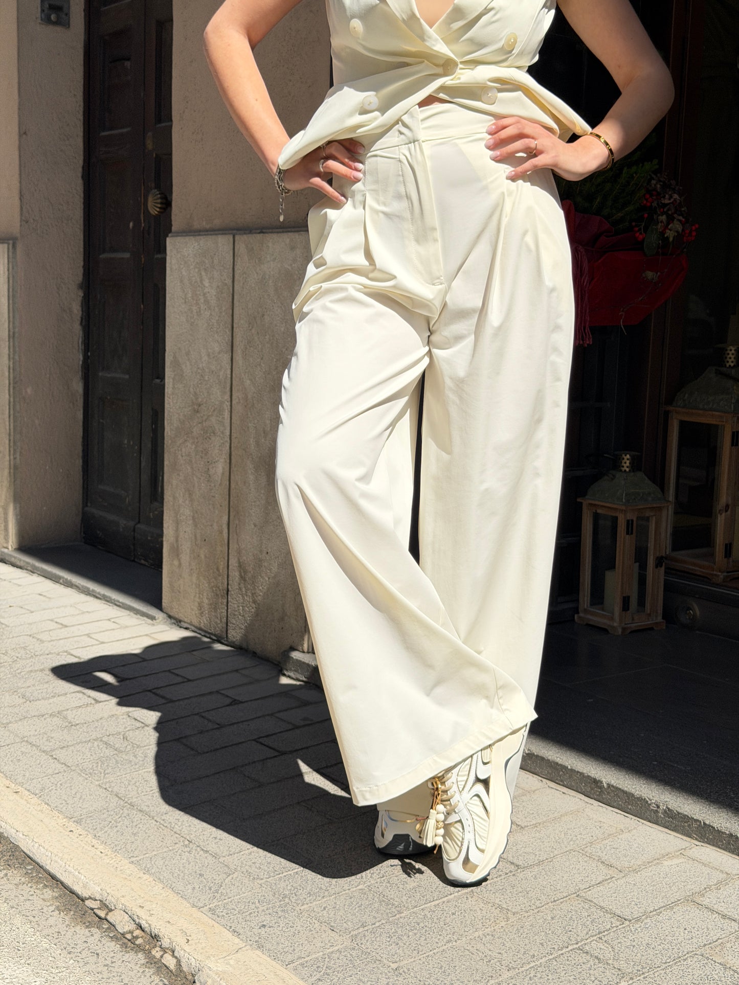 Silence Limited Tech Pants Off White