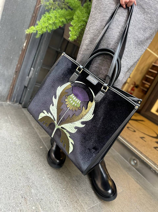 My Best Bag HERBARIUM THISTLE