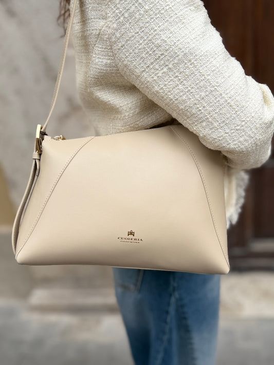 Cuoieria Fiorentina Loop Hobo PROSECCO