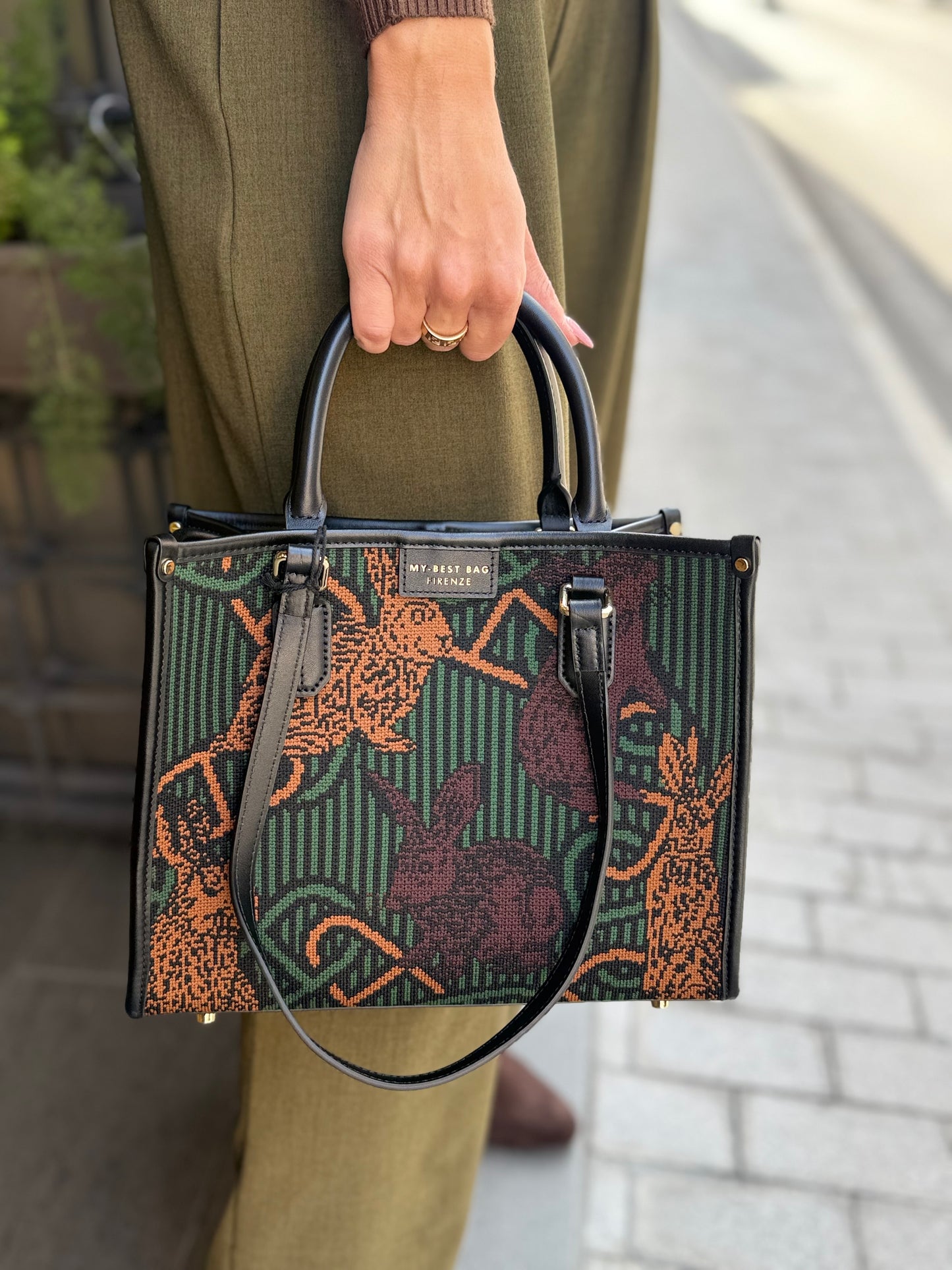 My Best Bag  ATENA WONDERLAND RABBIT MEDIUM