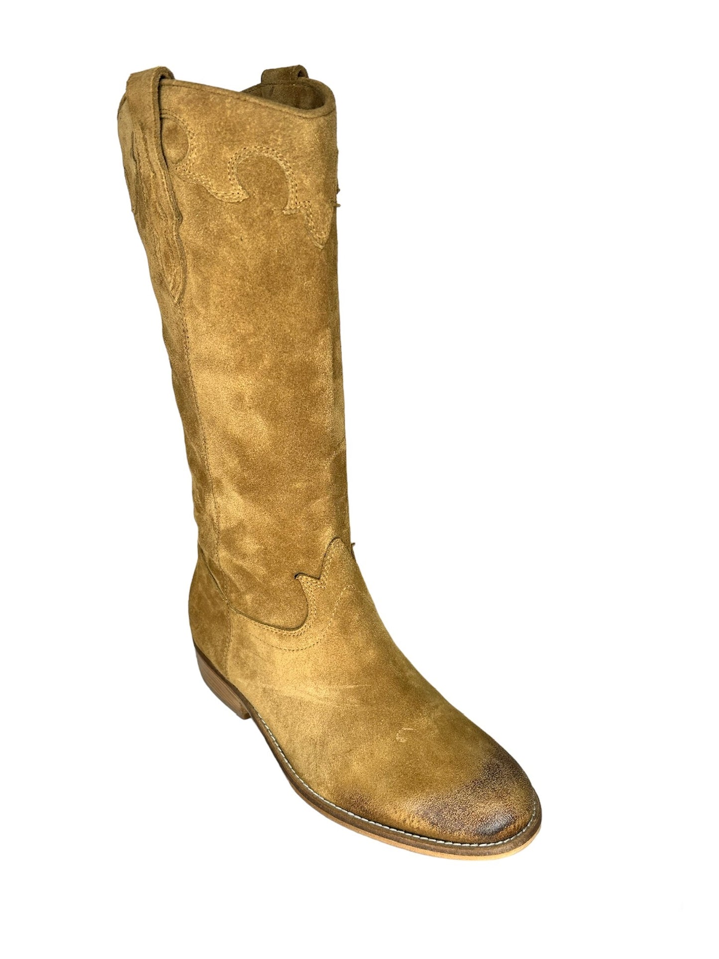 Curiositè Stivale camoscio Portogallo con impunture