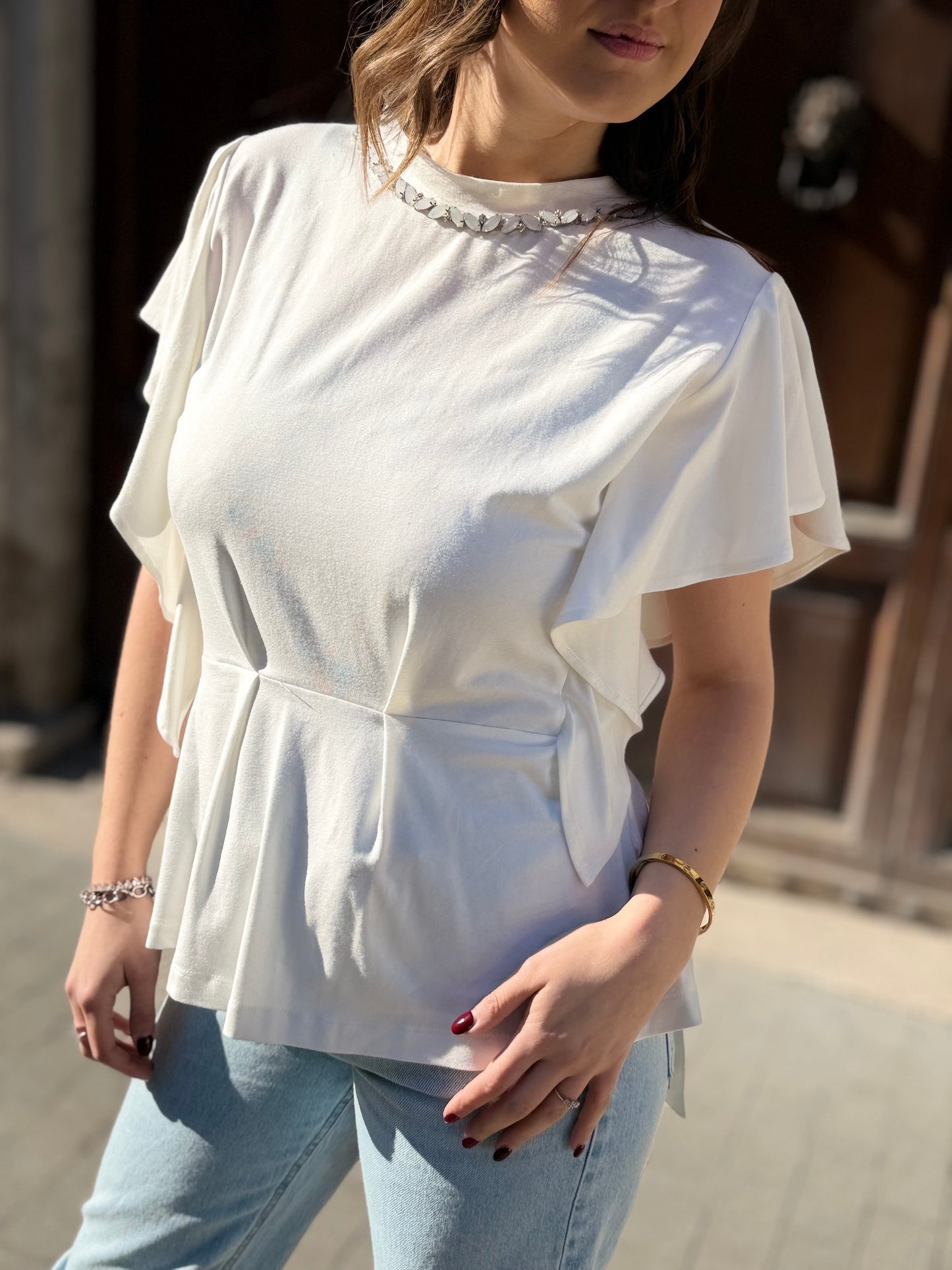 Silence Limited JEWEL T-SHIRT WHITE