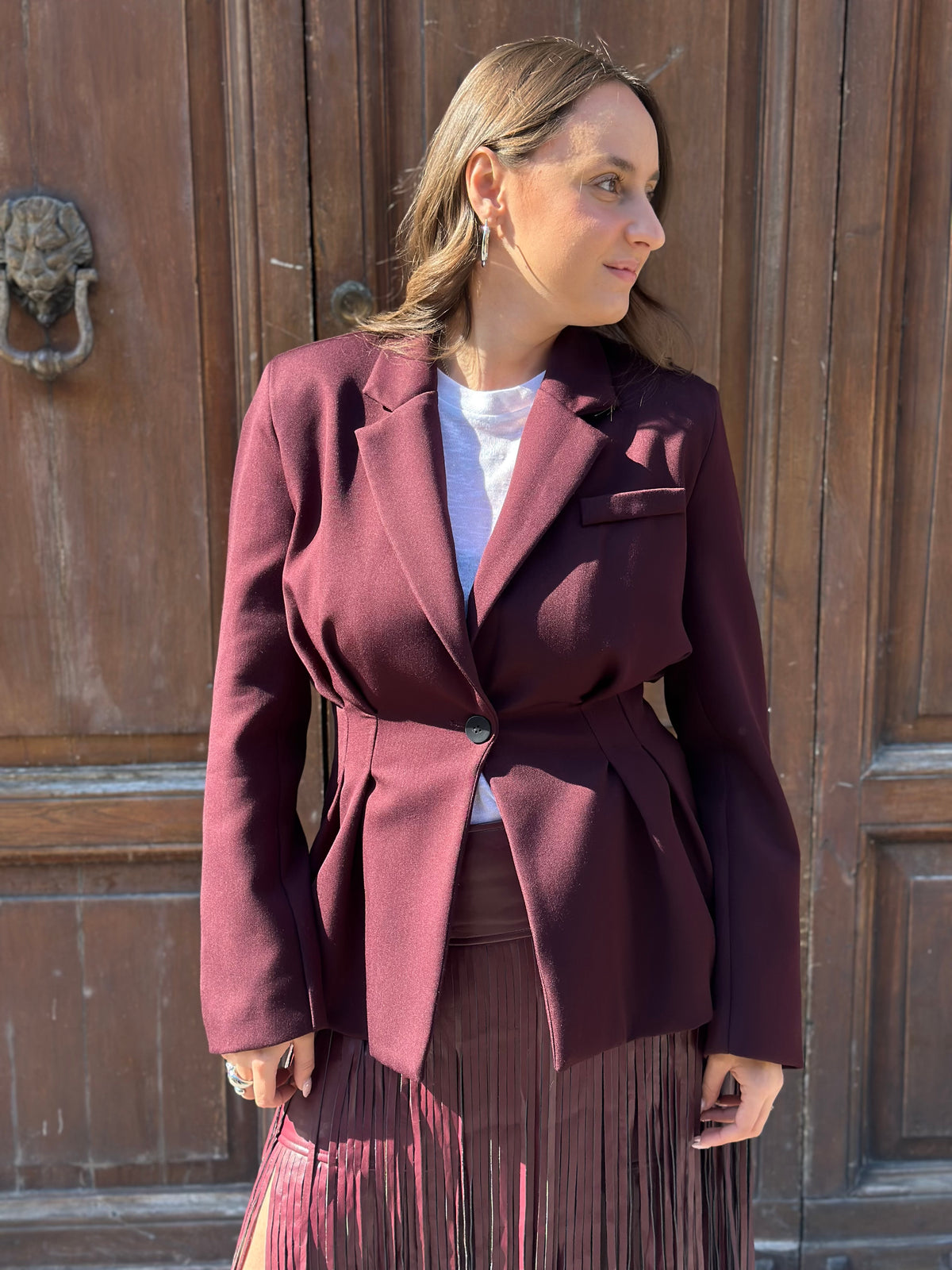 Giacca FRANCY BORDEAUX