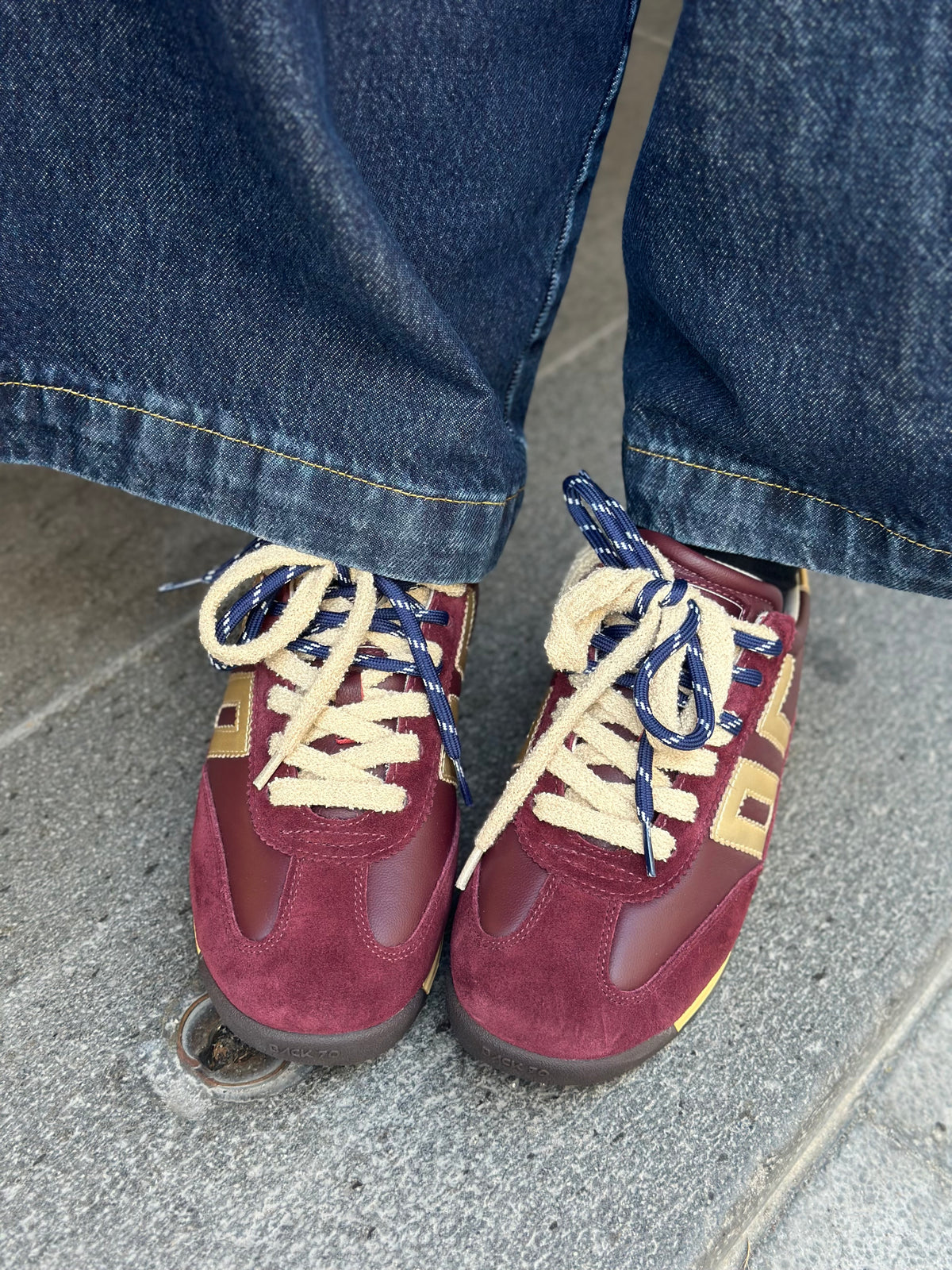 Back70 JOGGER nappa WINE