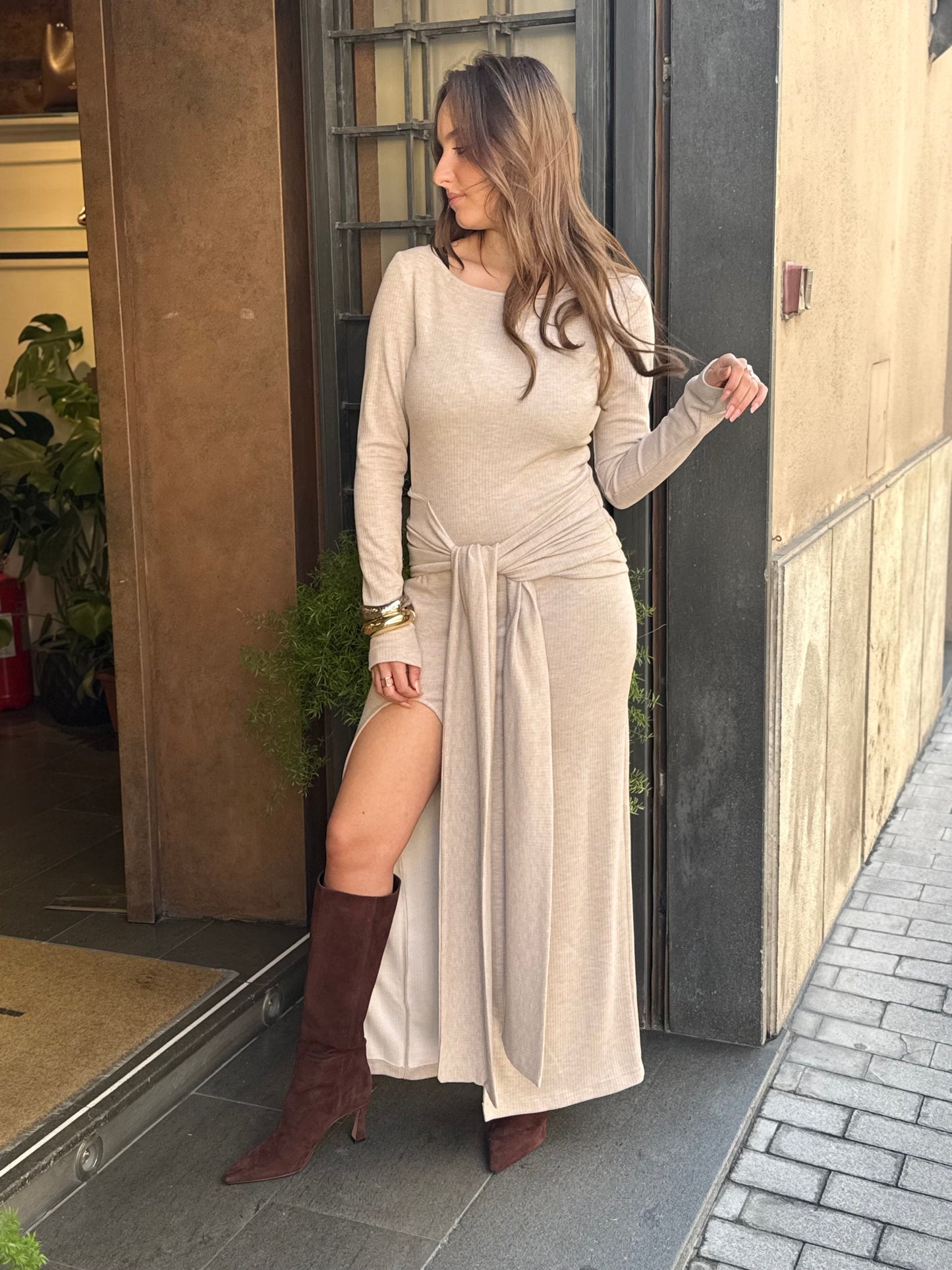 BohemianVí CLEANY DRESS Sand