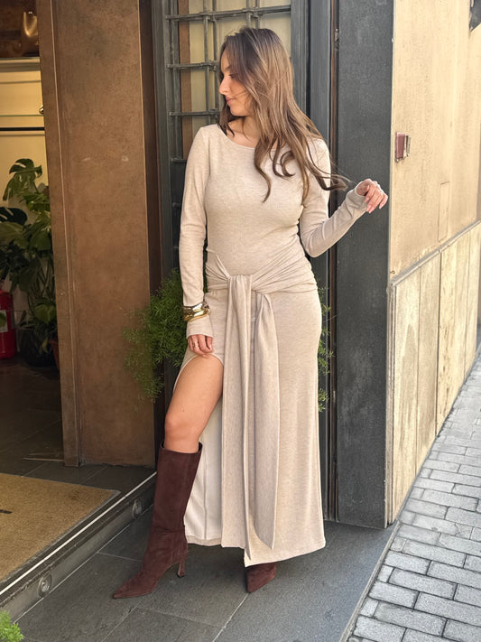 BohemianVí CLEANY DRESS Sand