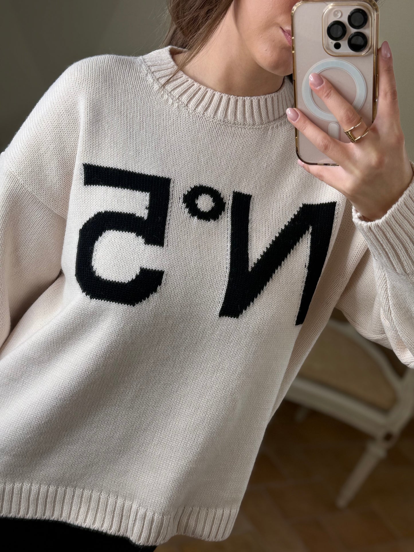 Tensione in Maglia N°5 PANNA