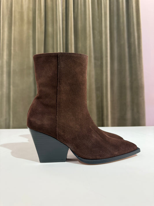 Angel Alarcon MIRETTE cow suede BROWN