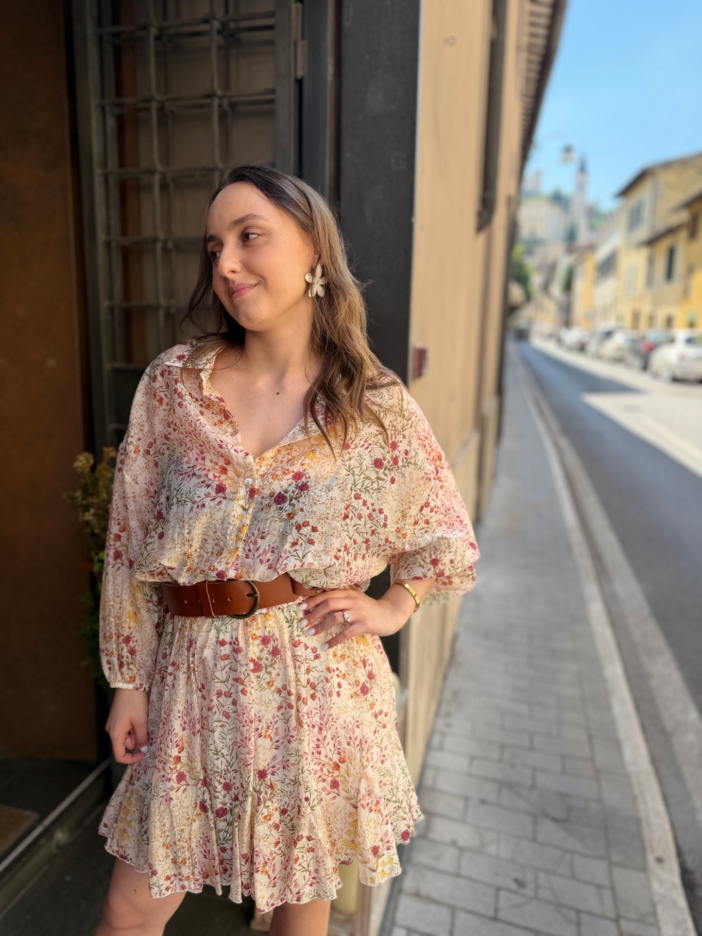 Tensione In - Abito fantasia floreale