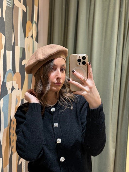 Basco in viscosa, lana e cashmere