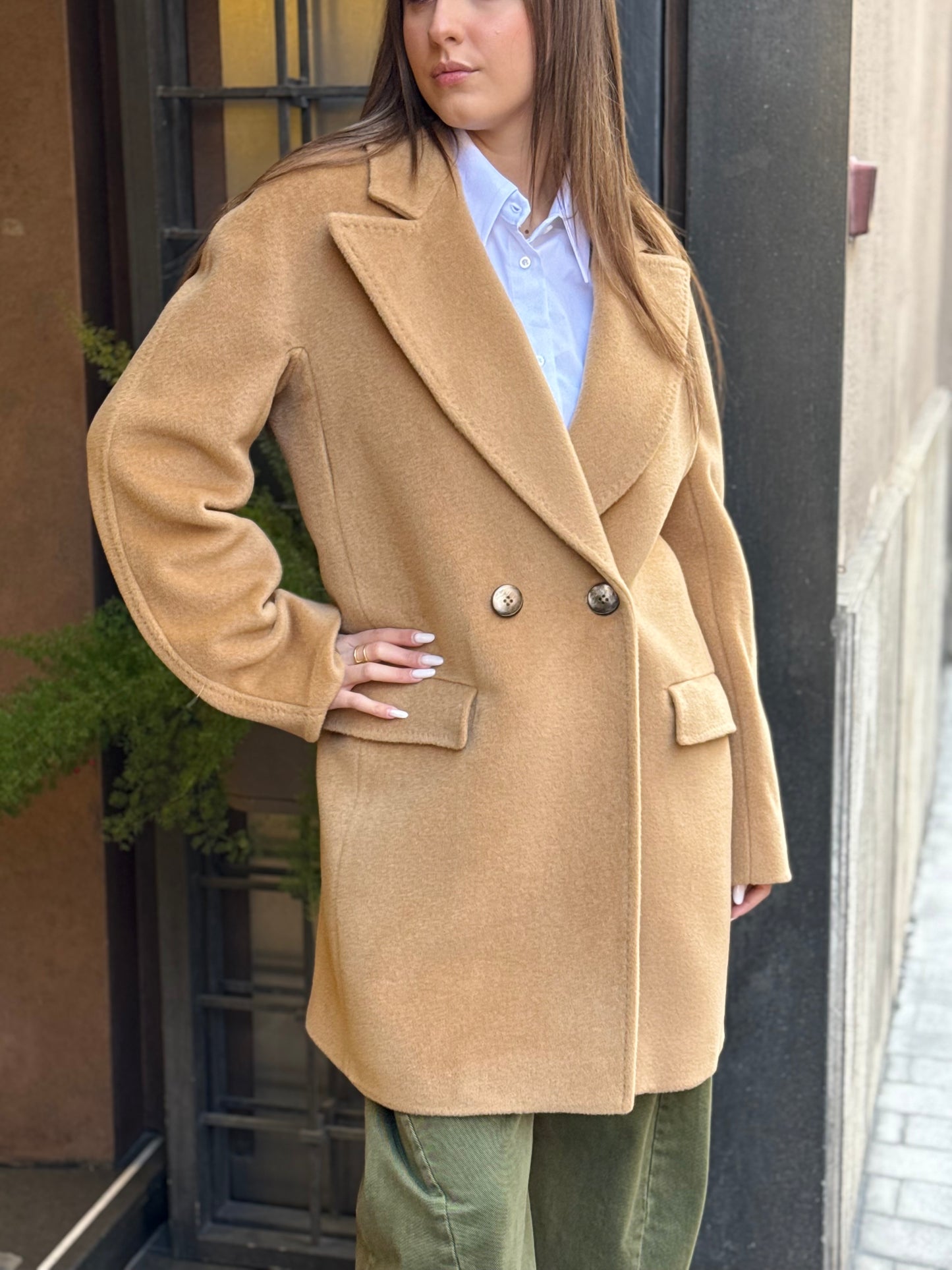 Chiarulli Cappotto SIBILLA beige