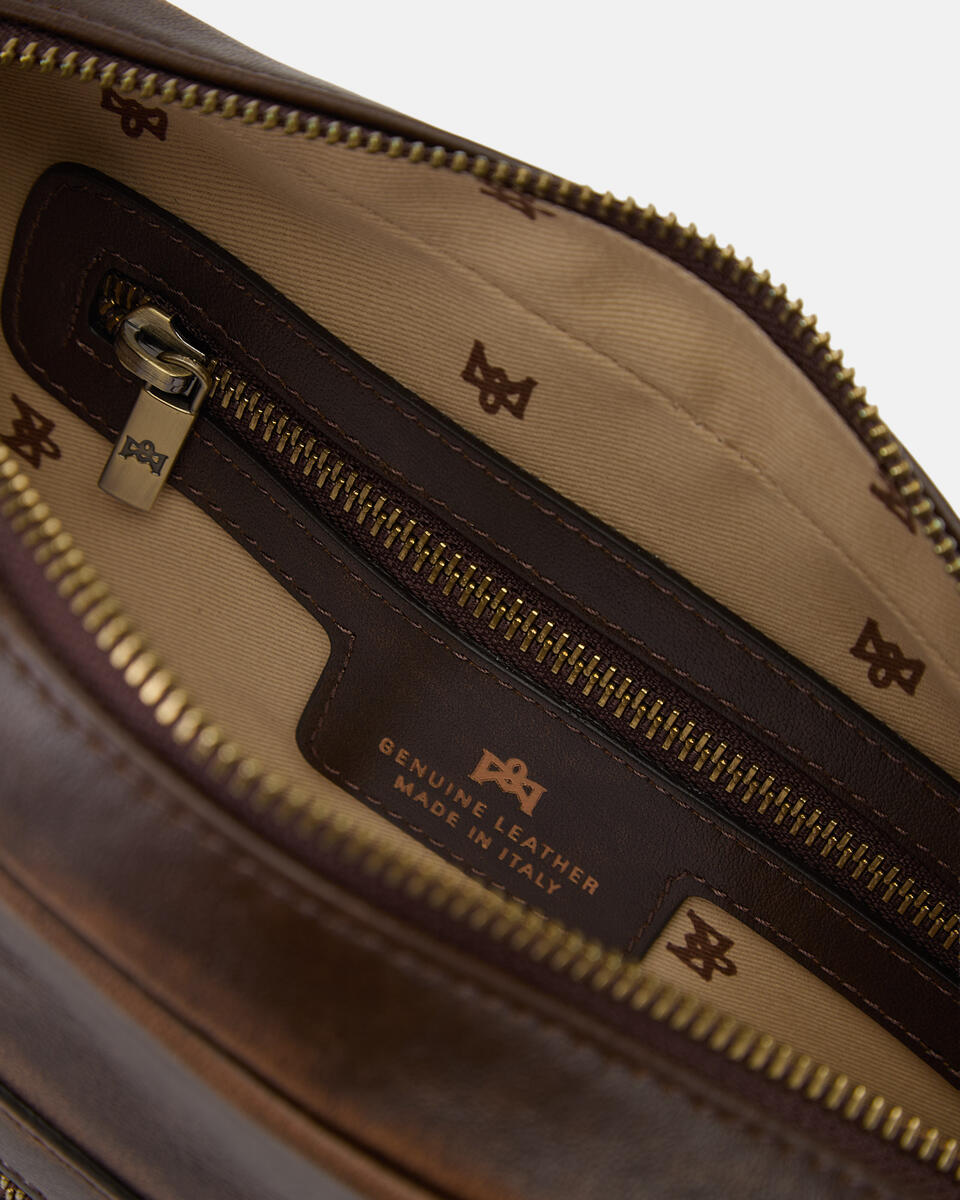 Cuoieria Fiorentina CAMERON CAMERA BAG CARAMEL