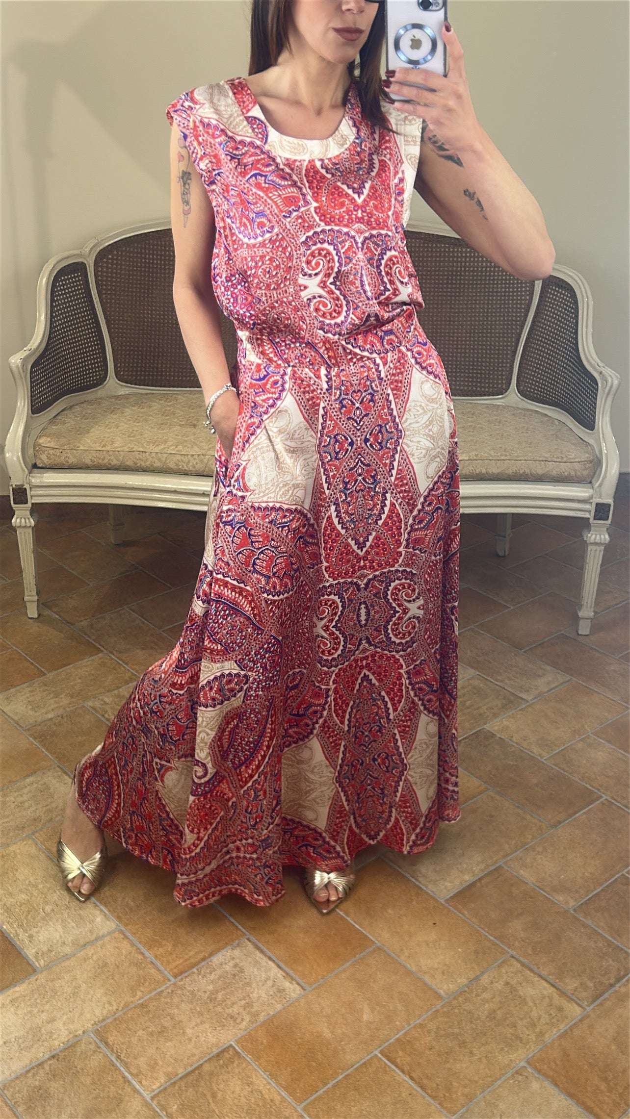 Anonyme Gonna WONDER SKIRT cherry