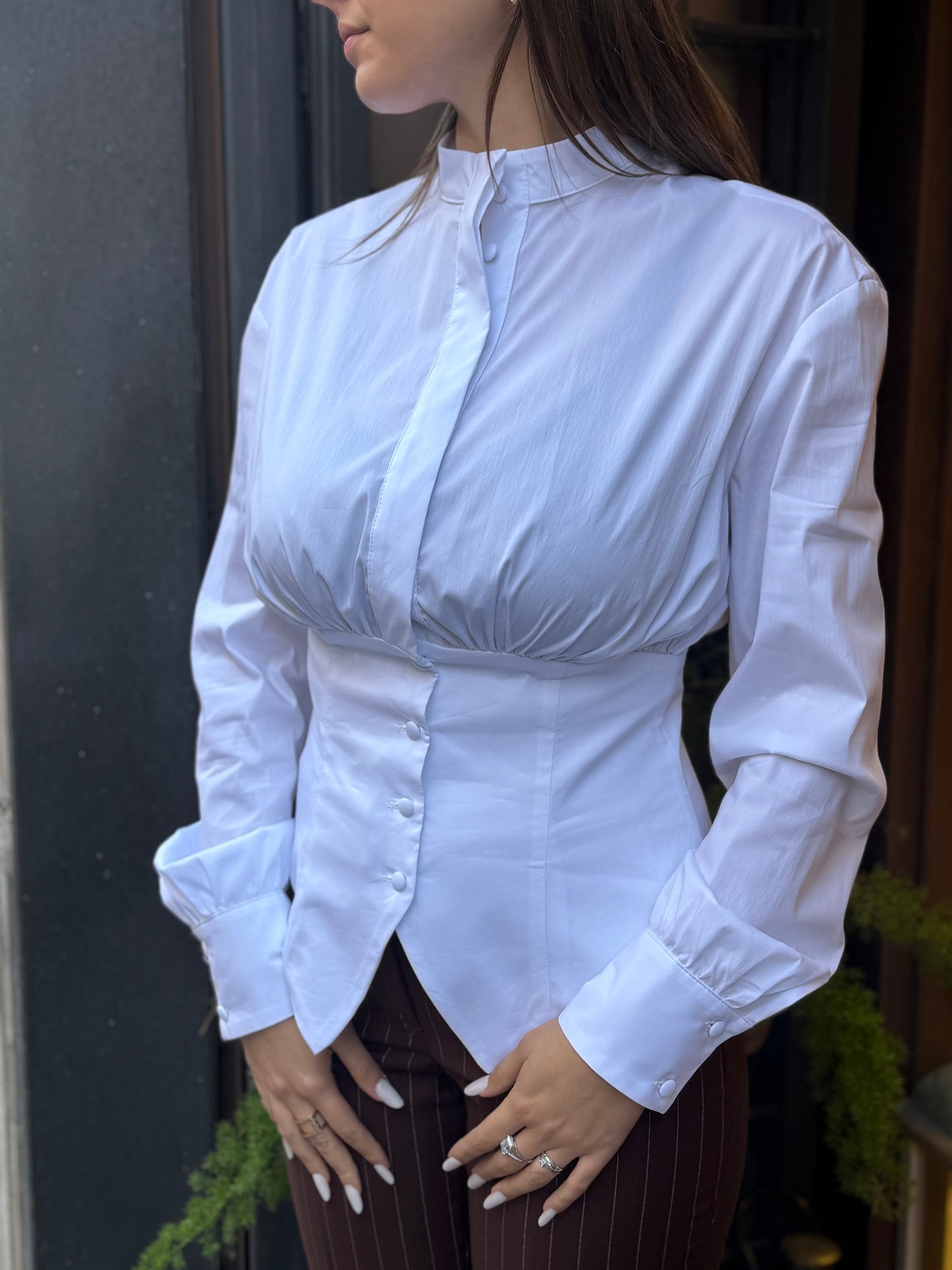 BohemianVí ARTEMIS SHIRT Off White