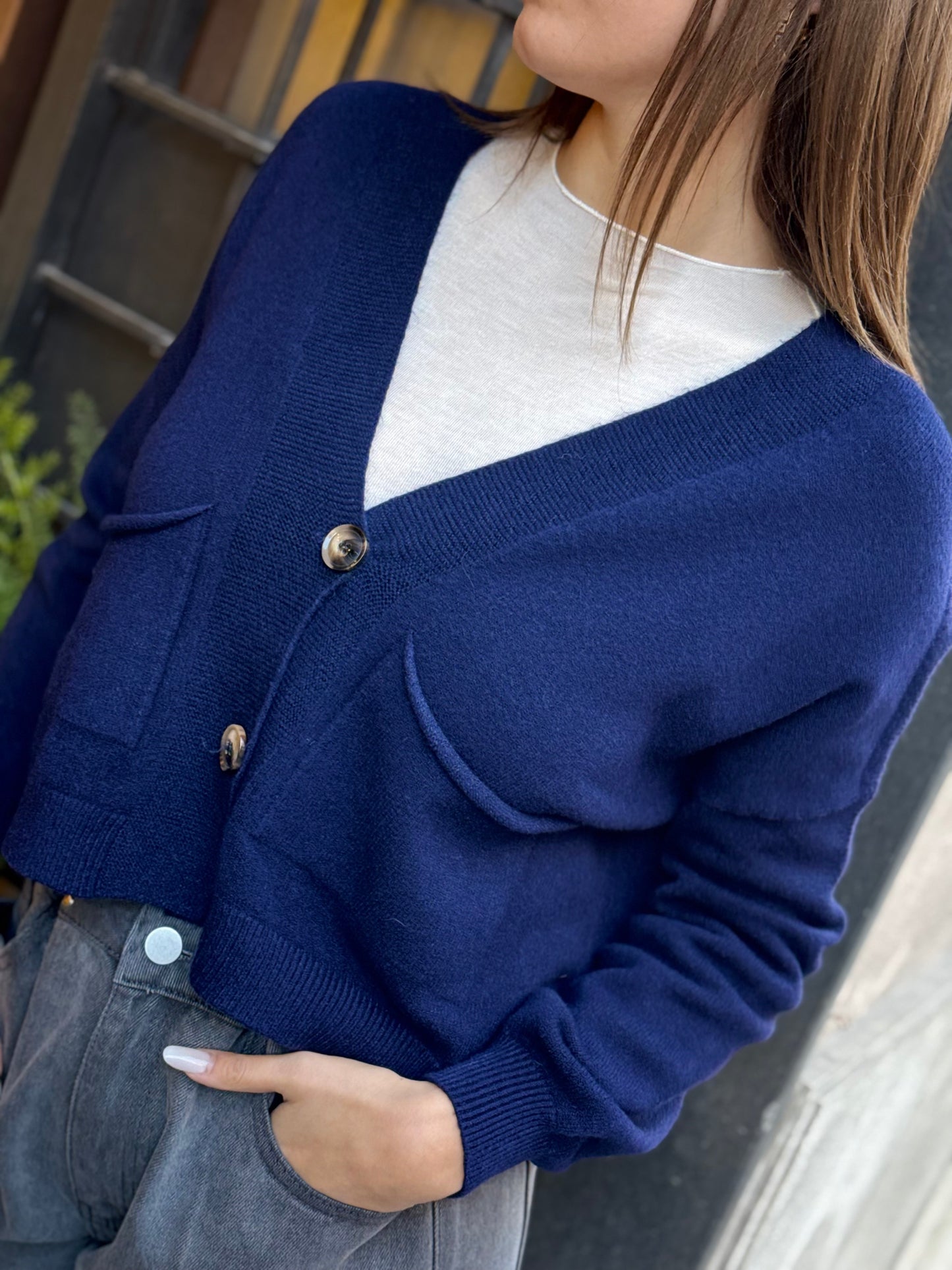 Cardigan LORELAI blu