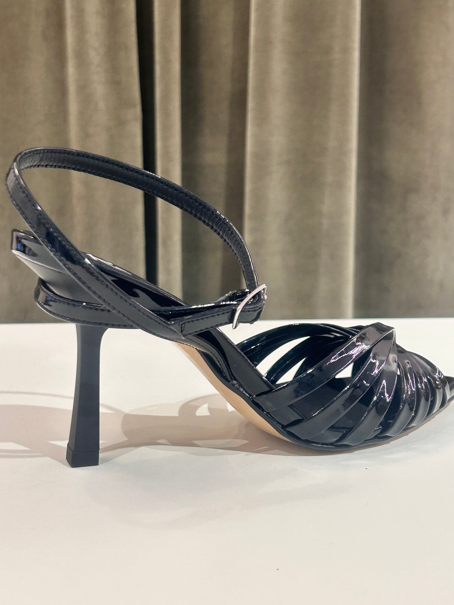 Ranyé Sandalo MEXICO in vernice nera