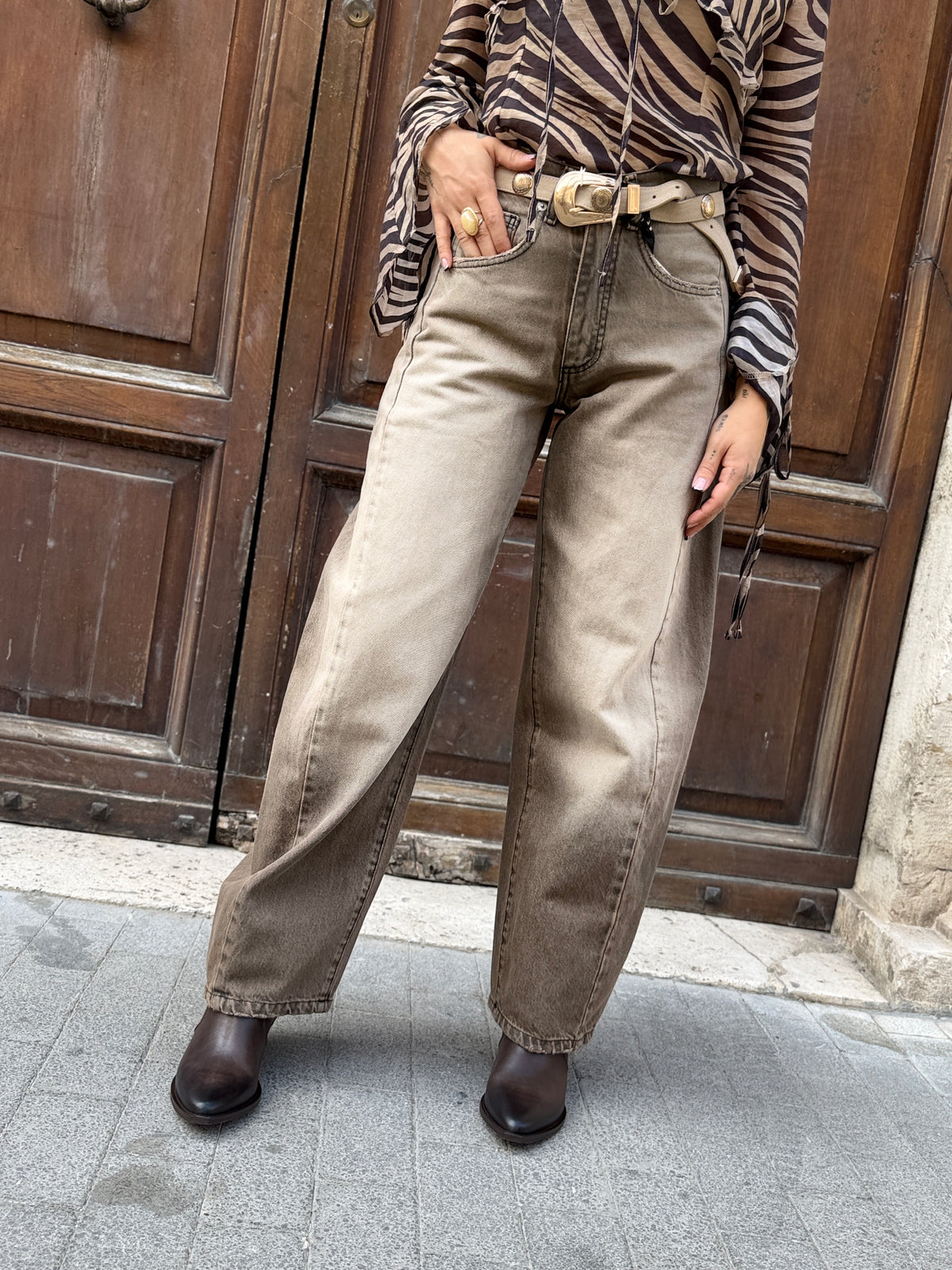 Haveone Jeans LUCY Sabbia
