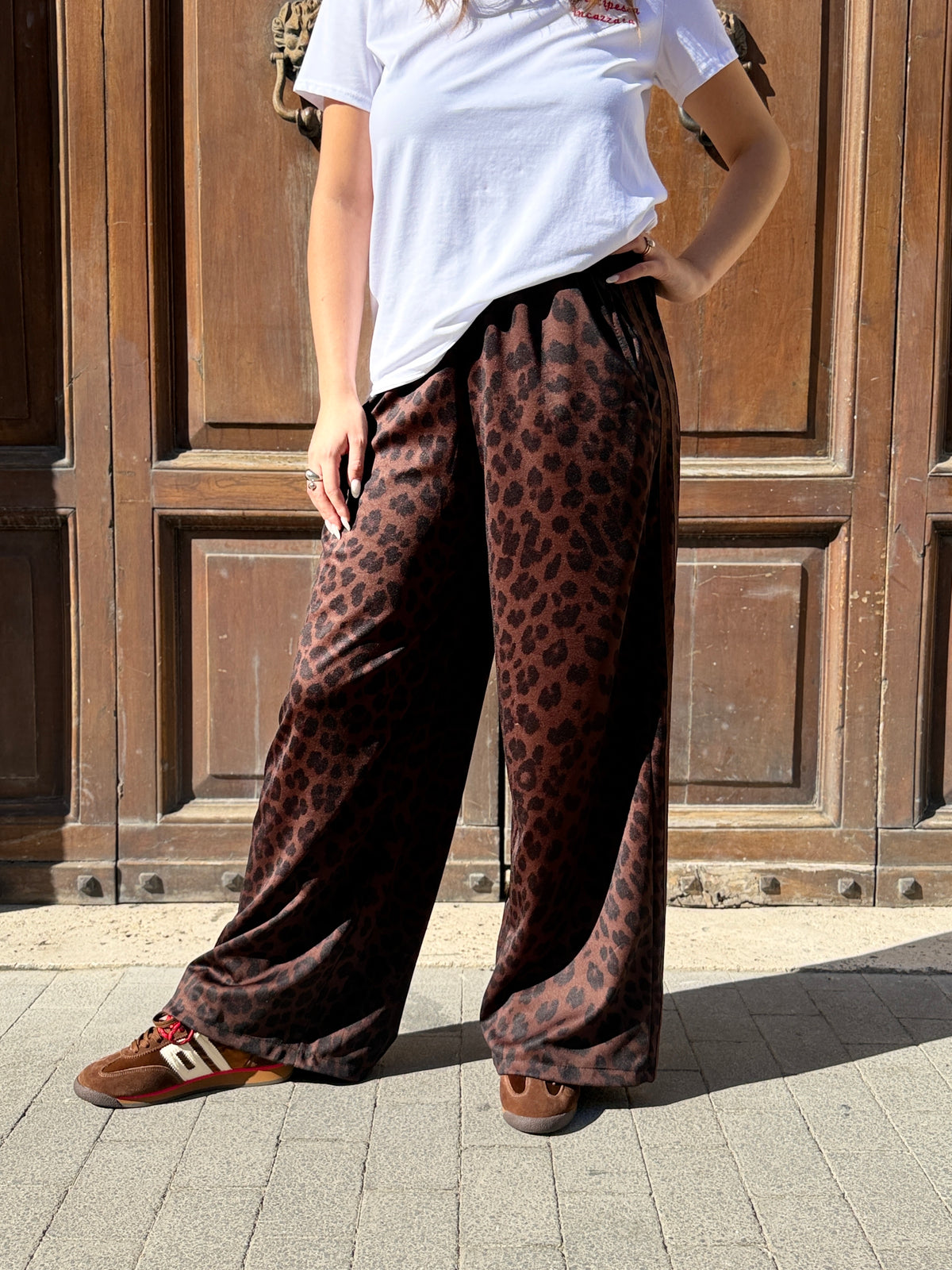 Pantalone Maculato con banda laterale