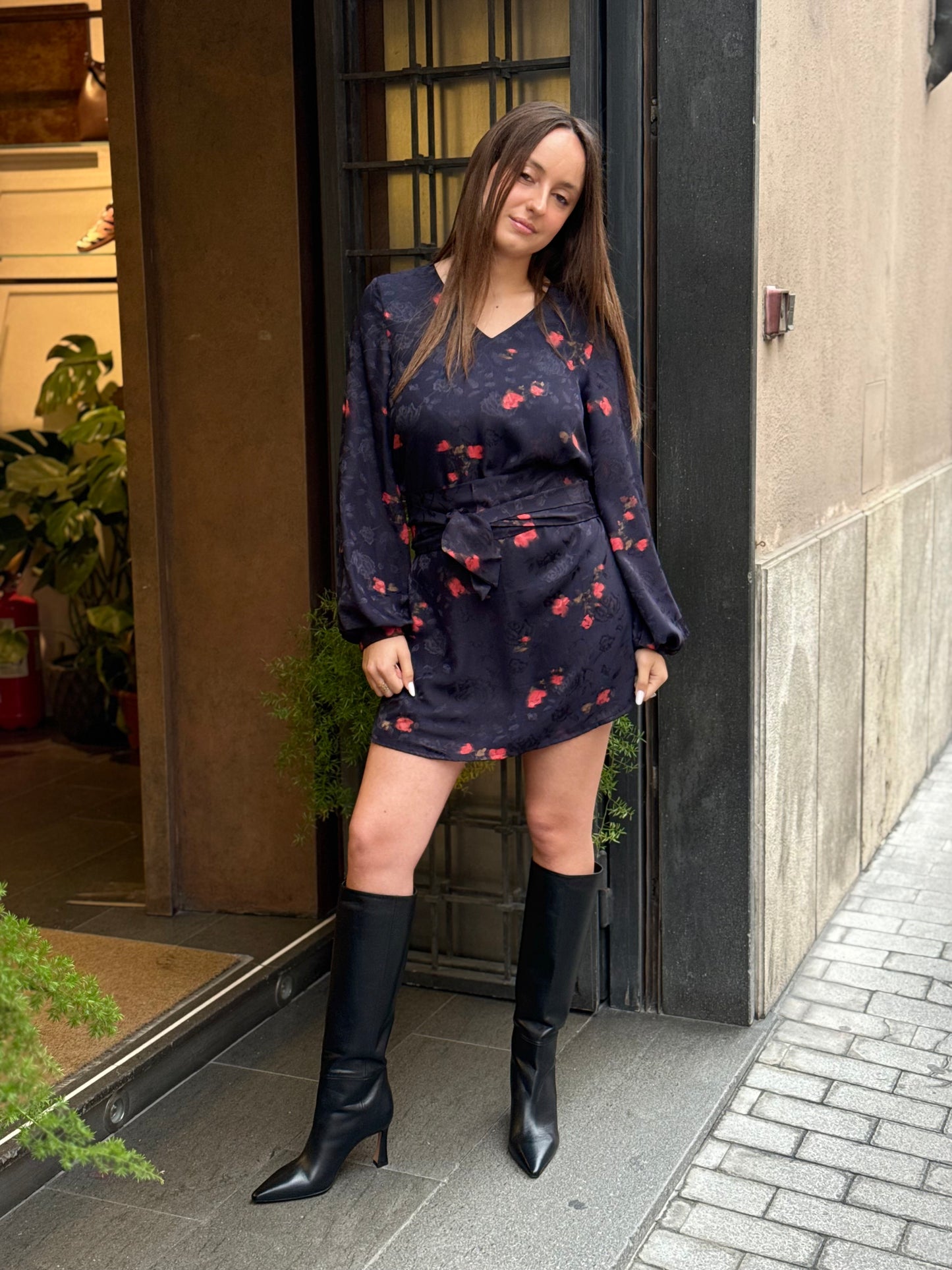 Anonyme Abito BRIANT SHORT DRESS blue