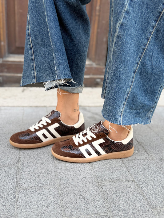 Back70 SNAKE sneakers BROWN