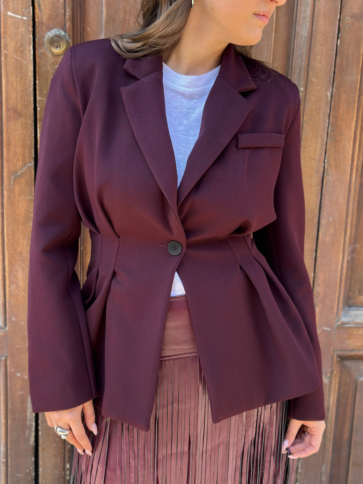 Giacca FRANCY BORDEAUX