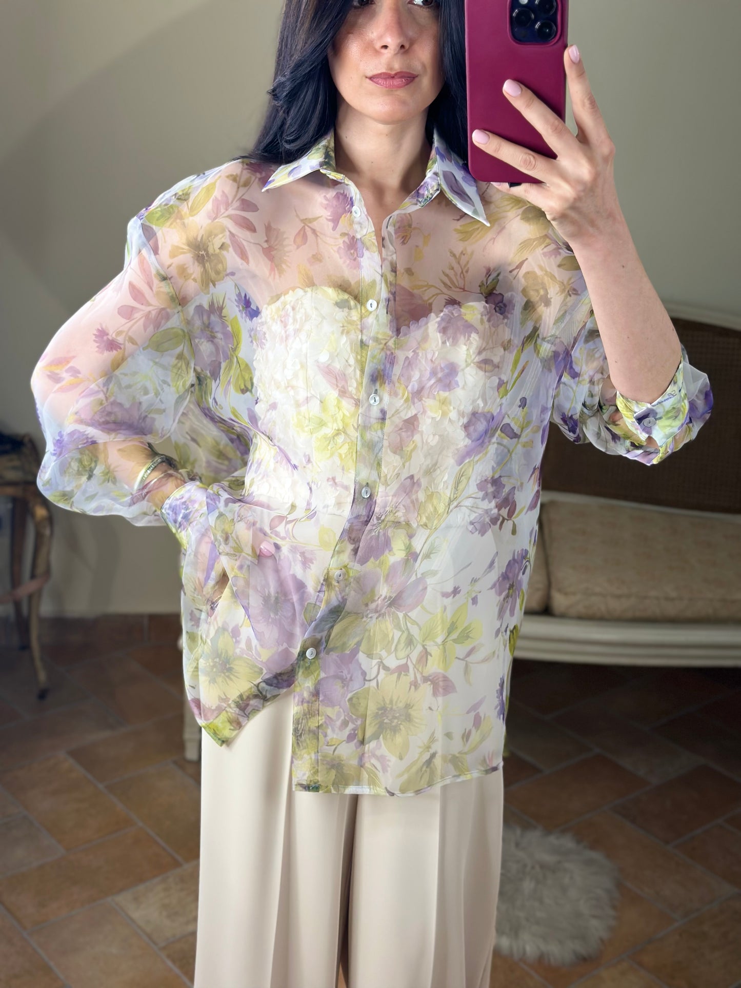 Silence Limited Power shirt LILAC