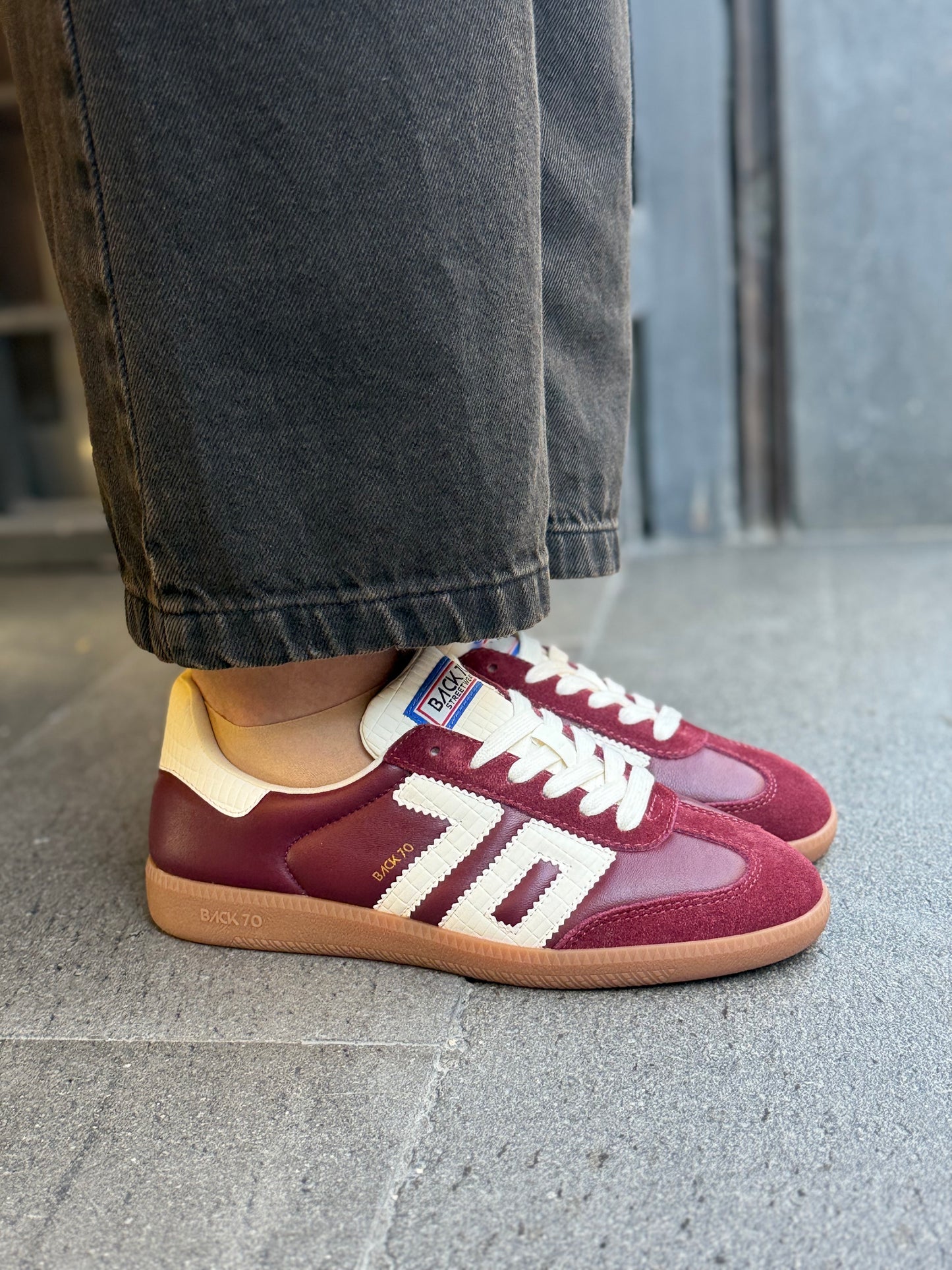 Back70 CLOUD SPONGE WINE SUEDE WINE MILK