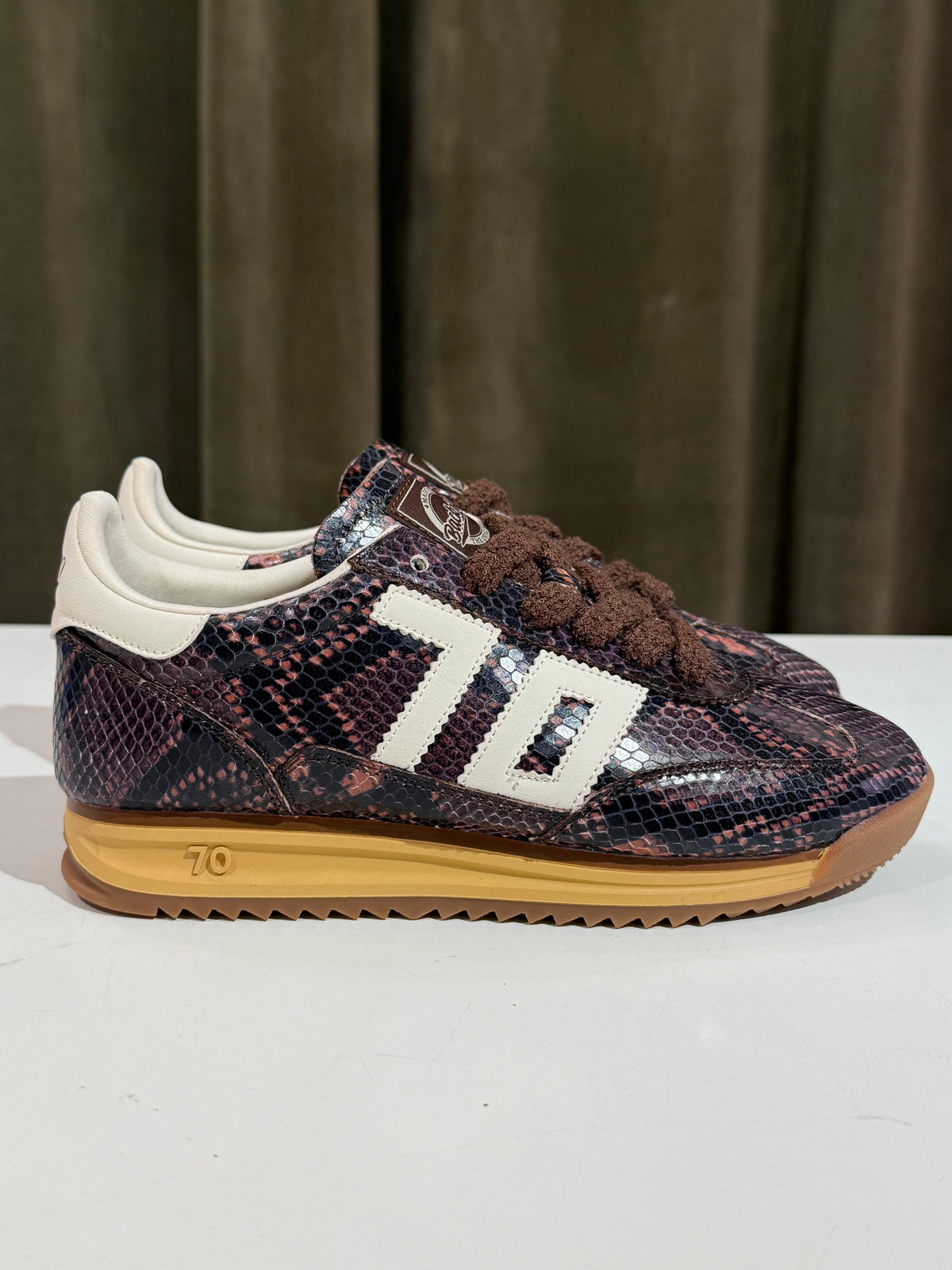 Back70 JOGGER SNAKE CUOIO