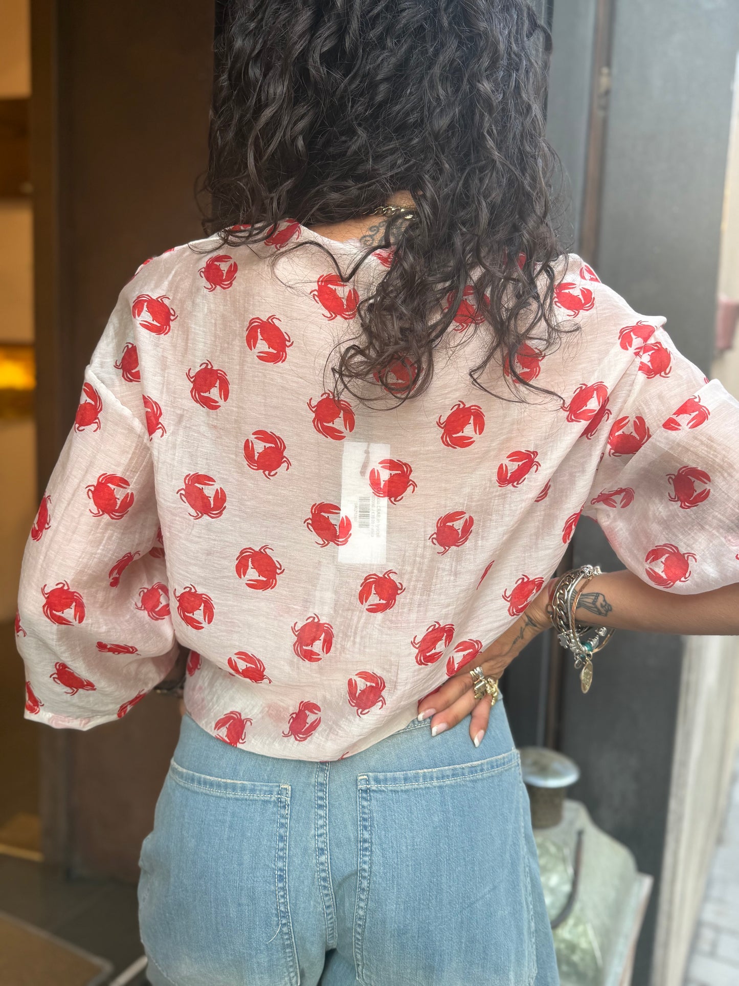 Camicia CRAB in lyocell