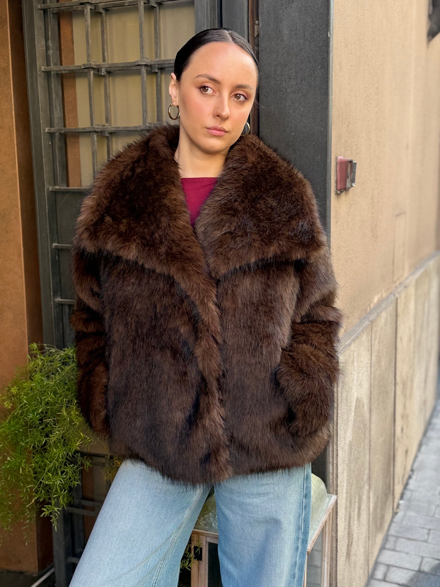 Ecopelliccia VERONICA Moro