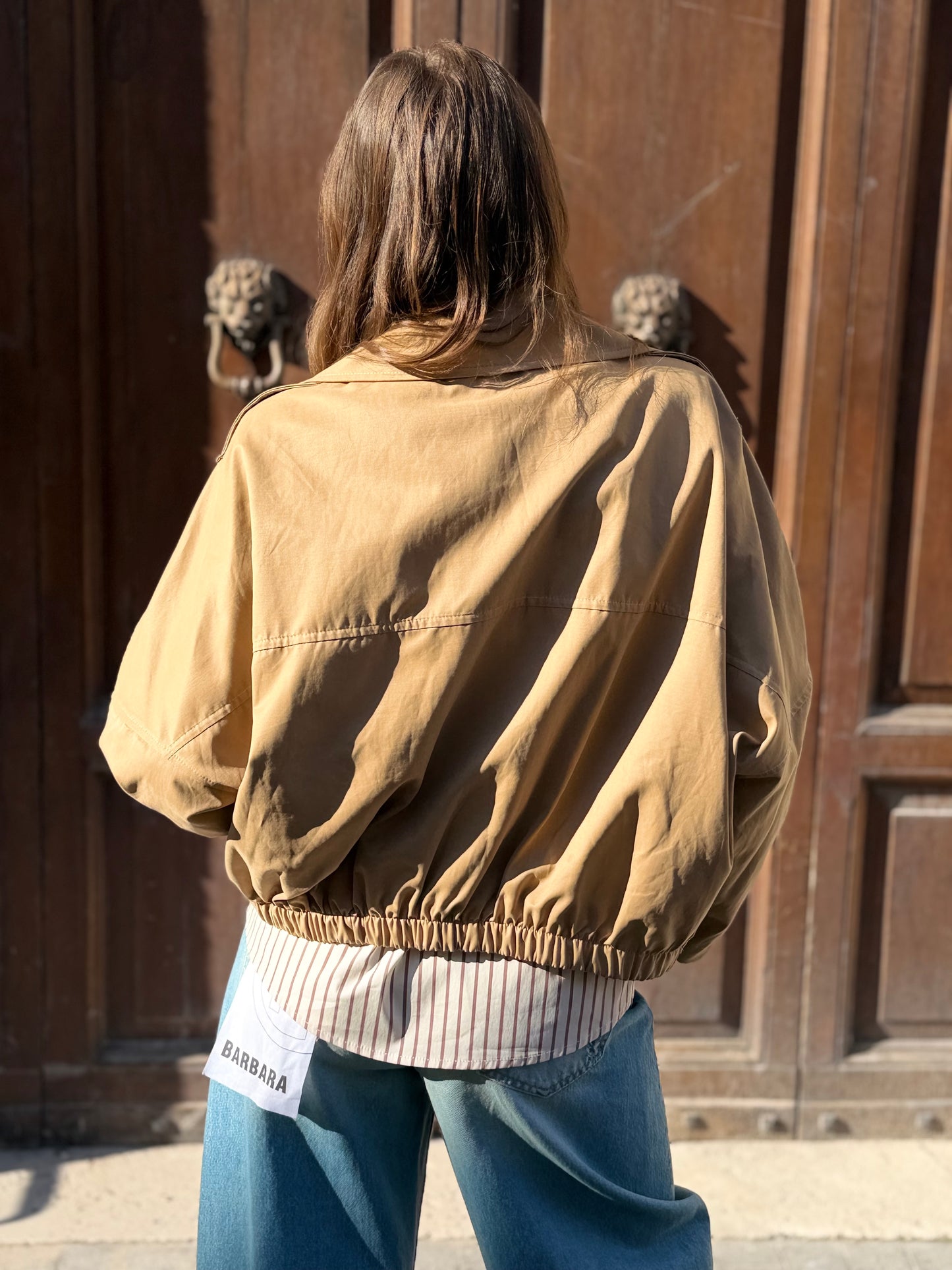 Haveone Trench corto CAMMELLO