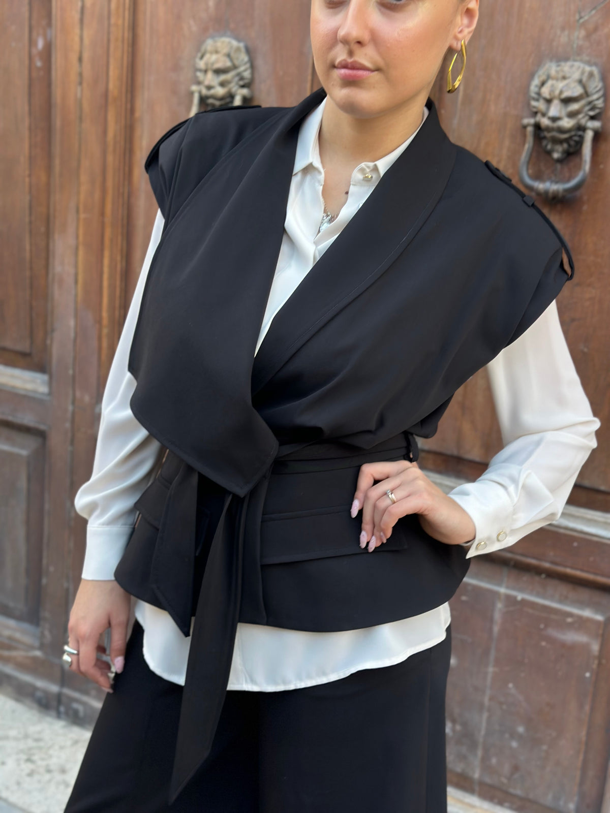 Silence Limited OPPOSYTE GILET NERO