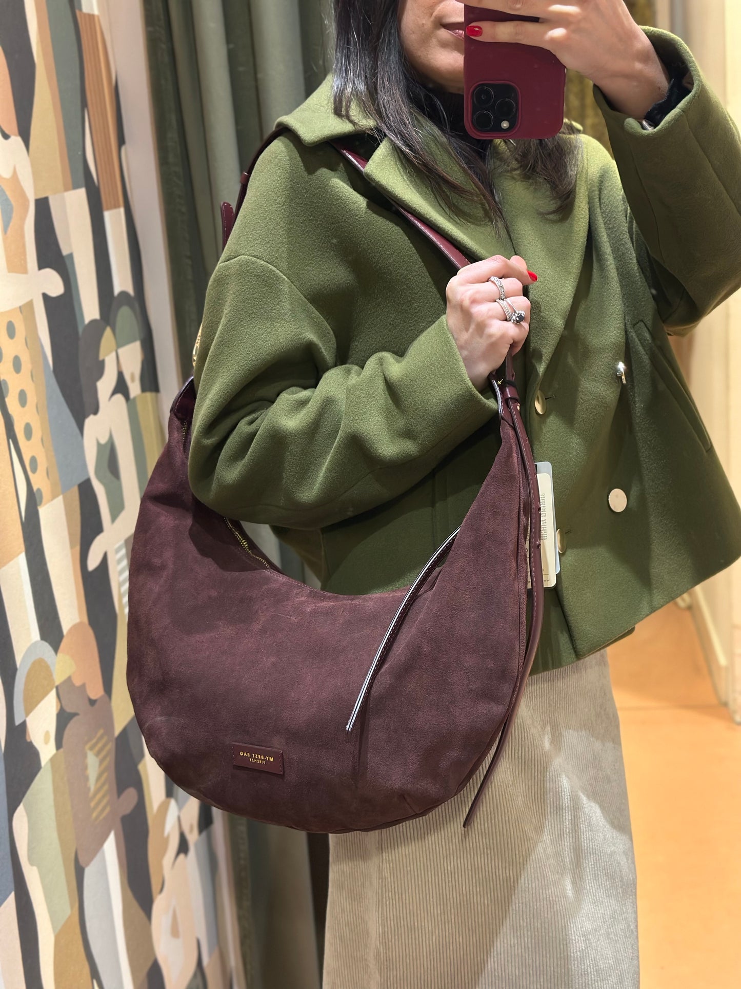 Chiarulli cappetta iris doppiopetto verde