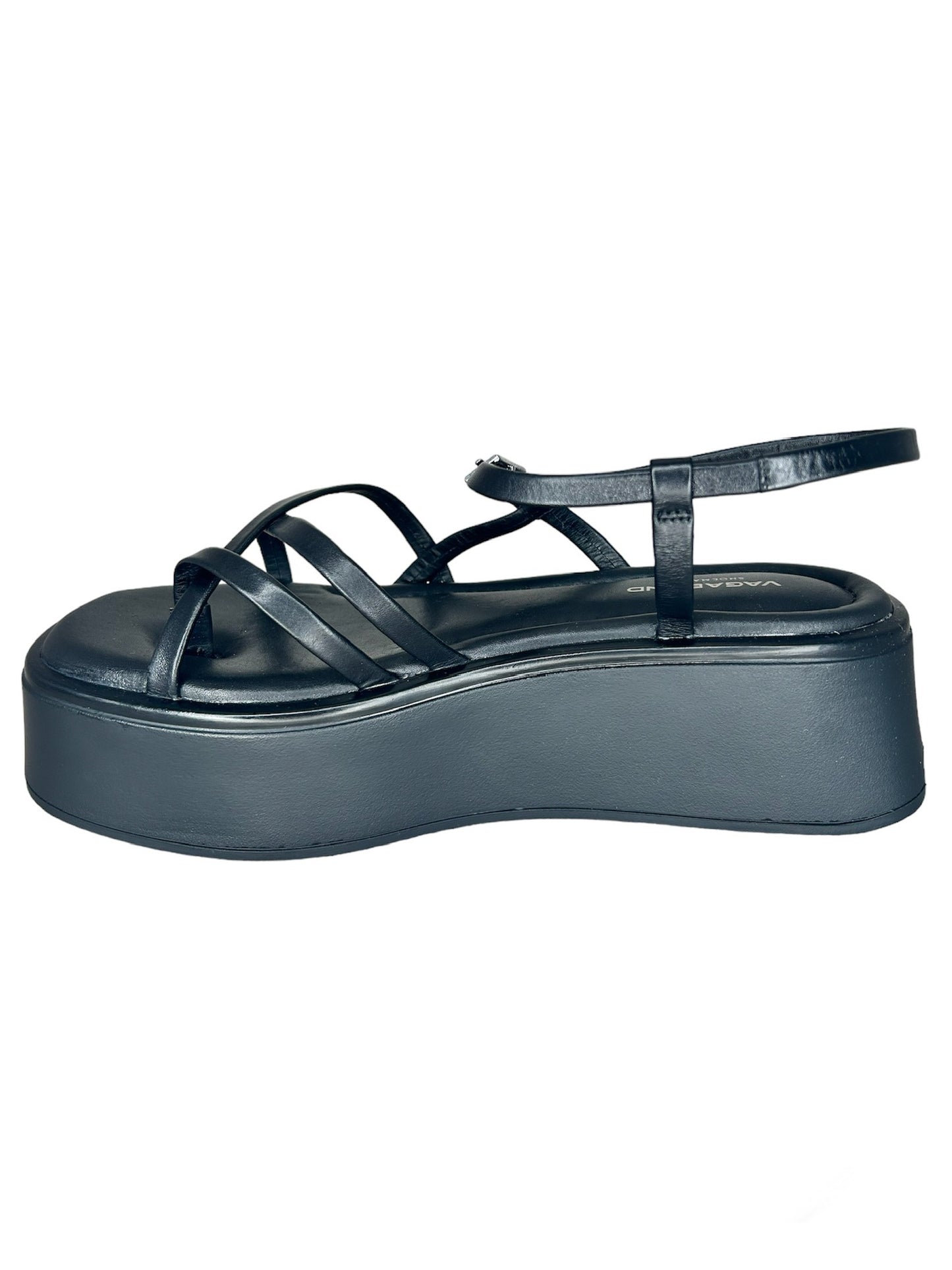 VAGABOND sandalo zeppa COURTNEY BLACK