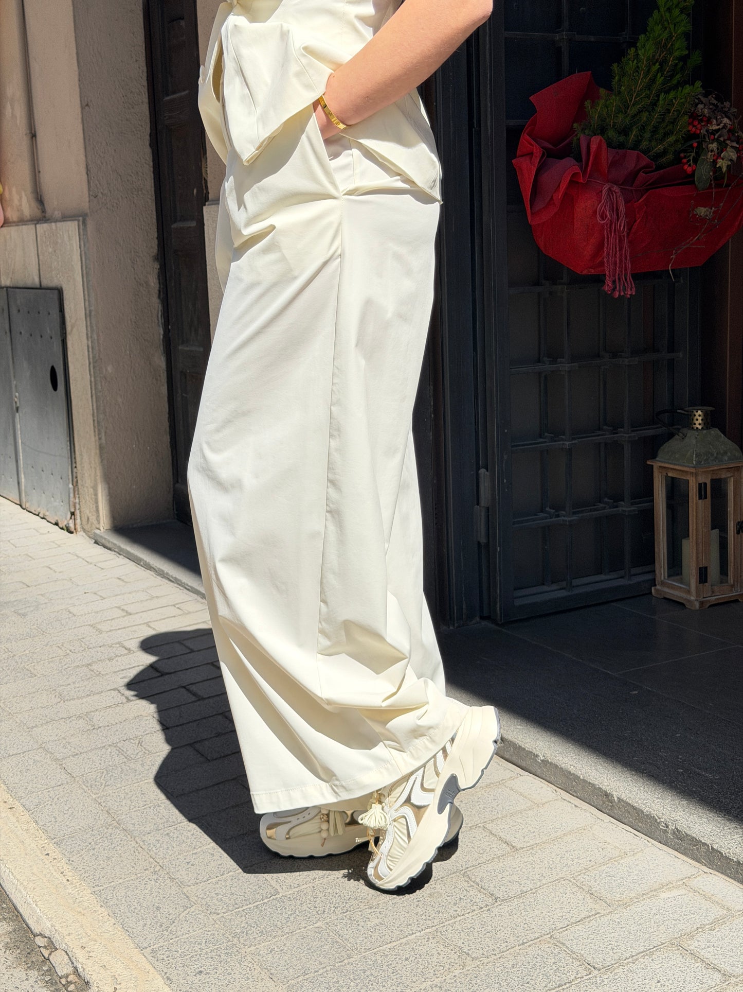 Silence Limited Tech Pants Off White