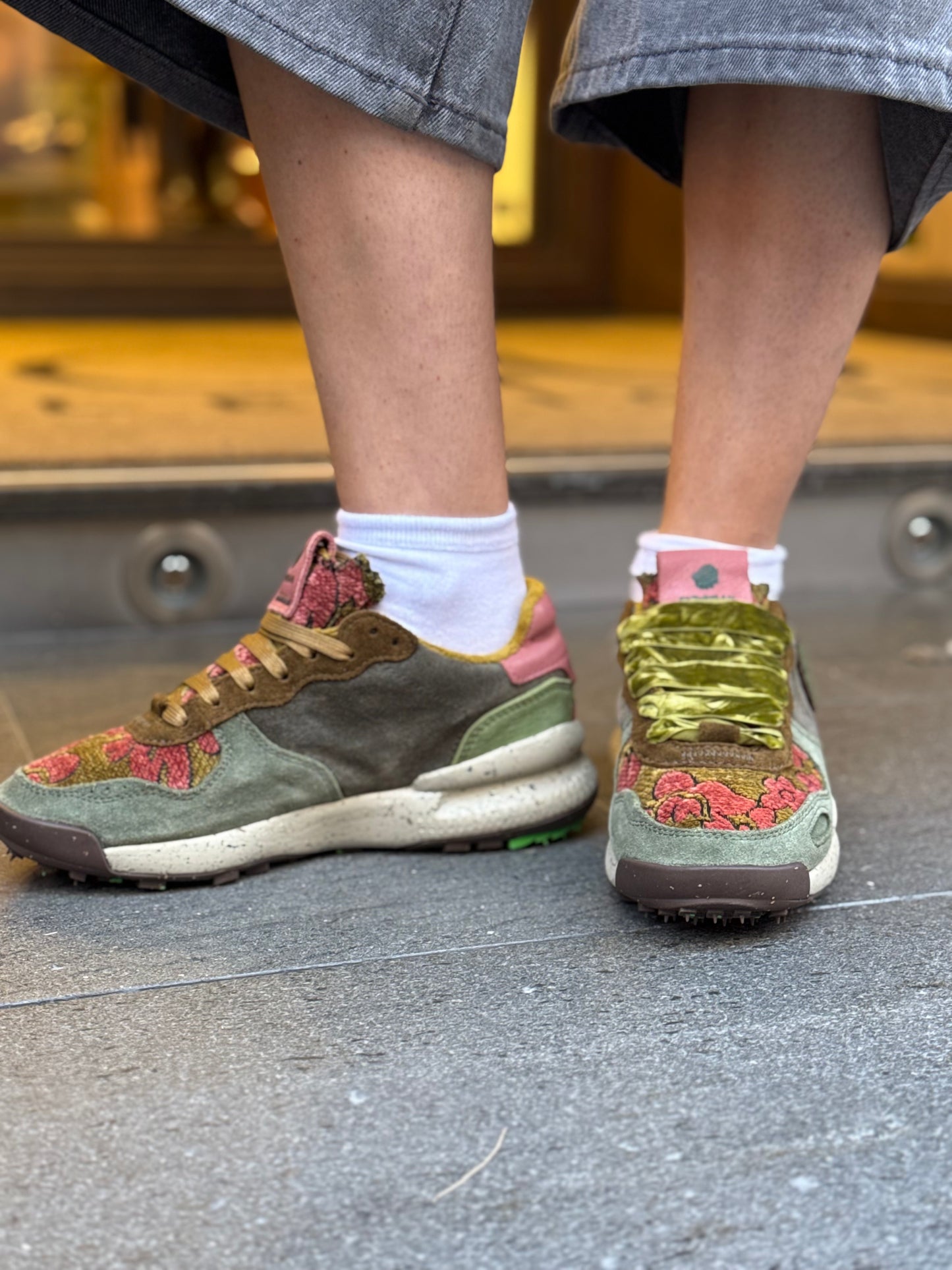 Satorisan CHACRONA SUEDE Kilimangiaro Green