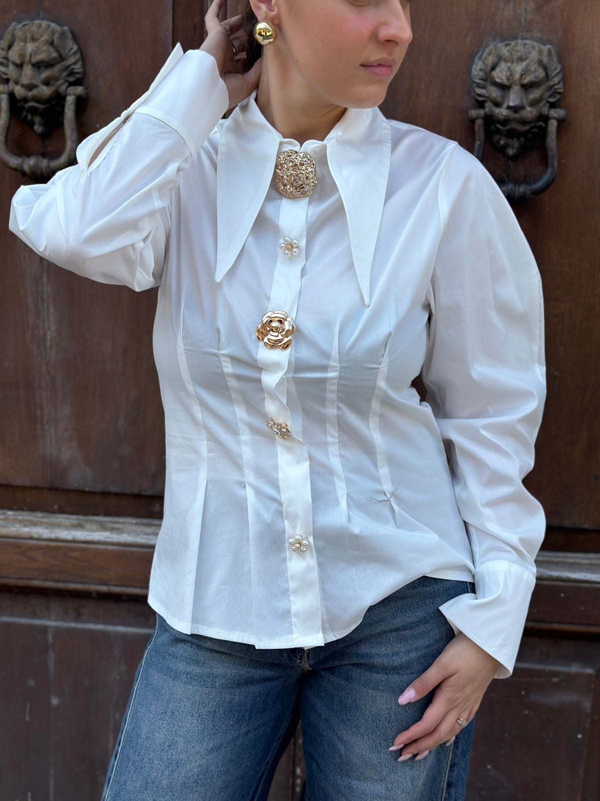 Haveone Camicia con spille