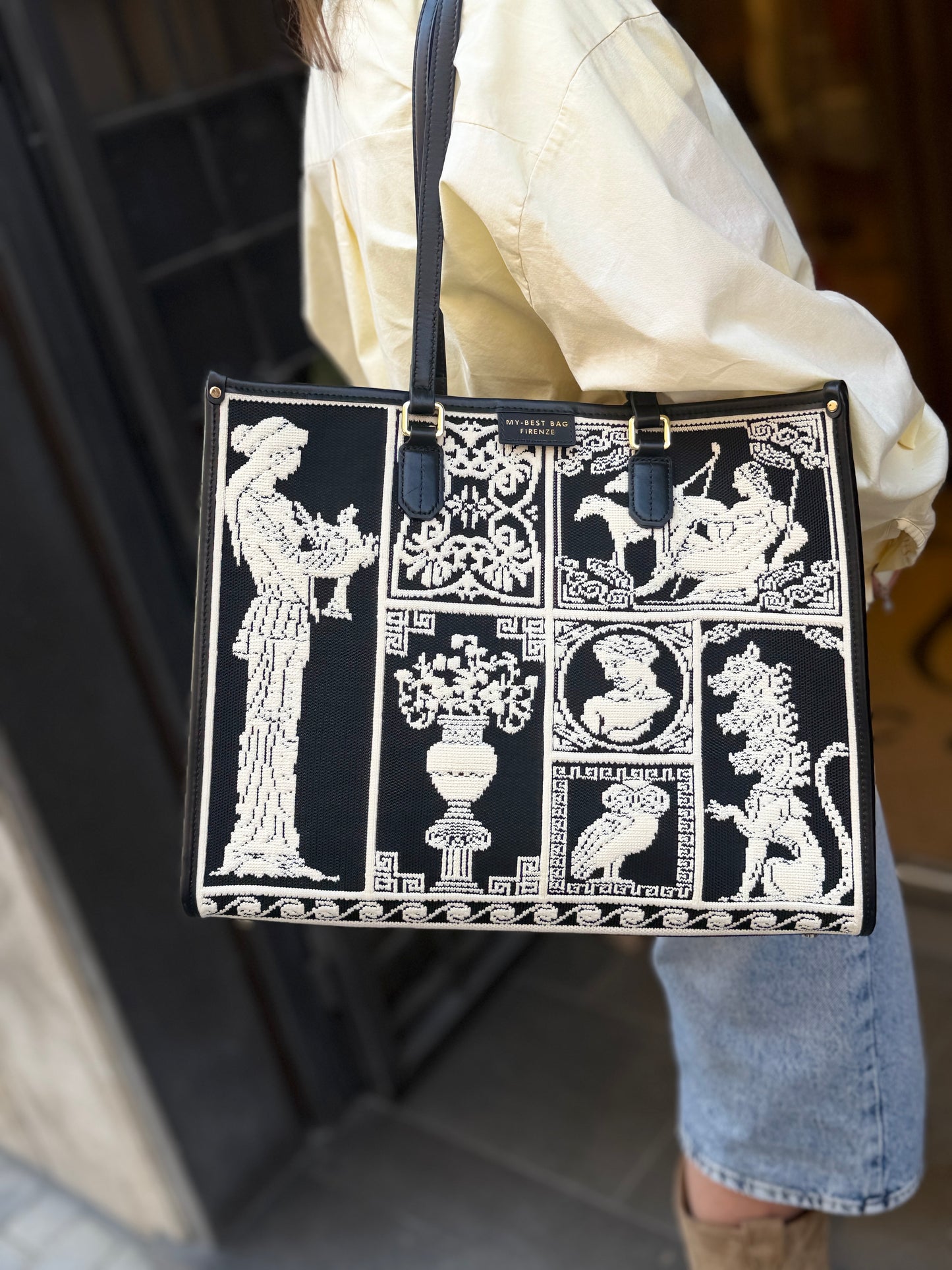 My Best Bag Atena Agora Black/white