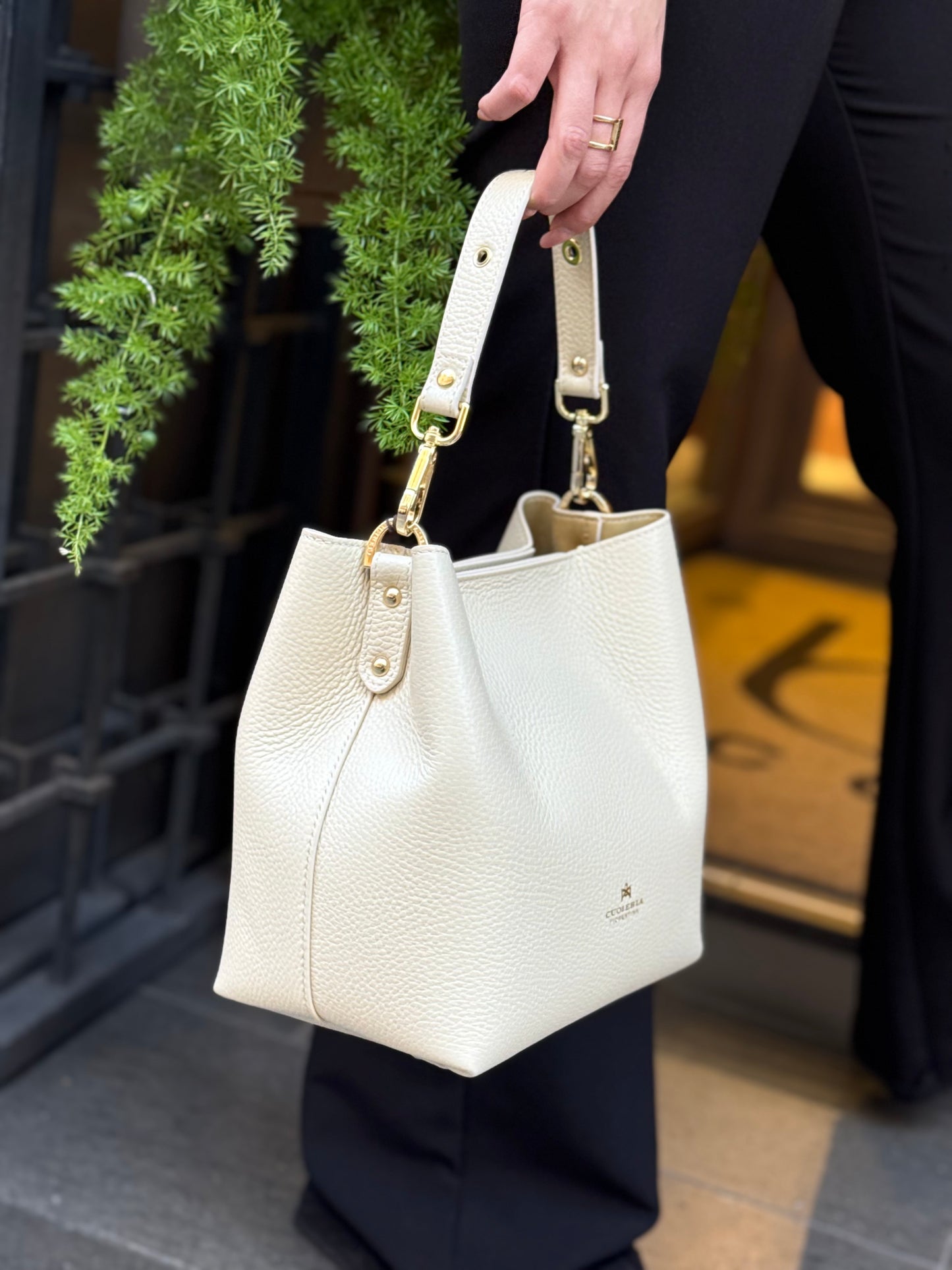 Cuoieria Fiorentina CANDY small bucket PROSECCO