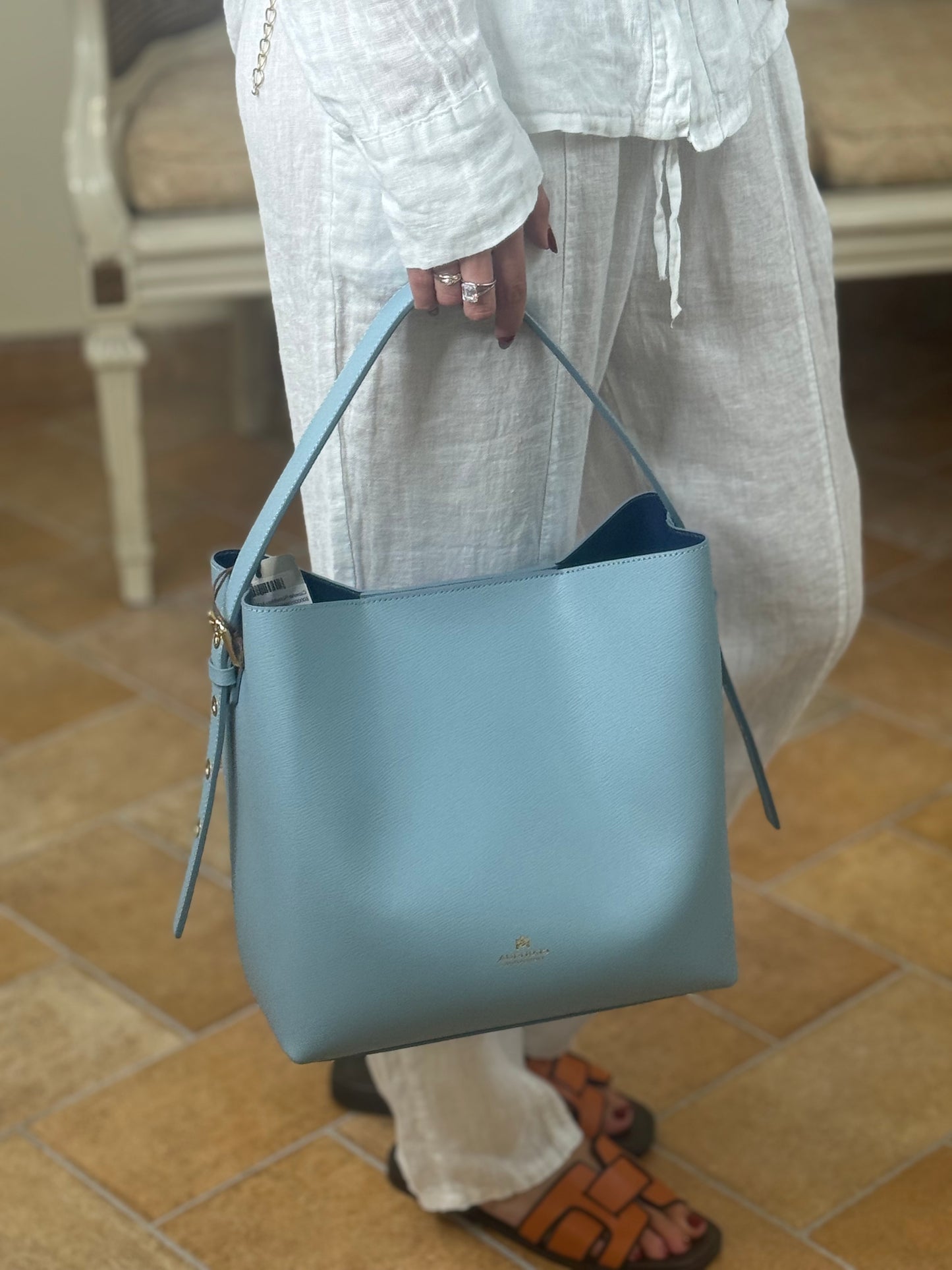 Cuoieria Fiorentina- ALICE secchiello a piramide