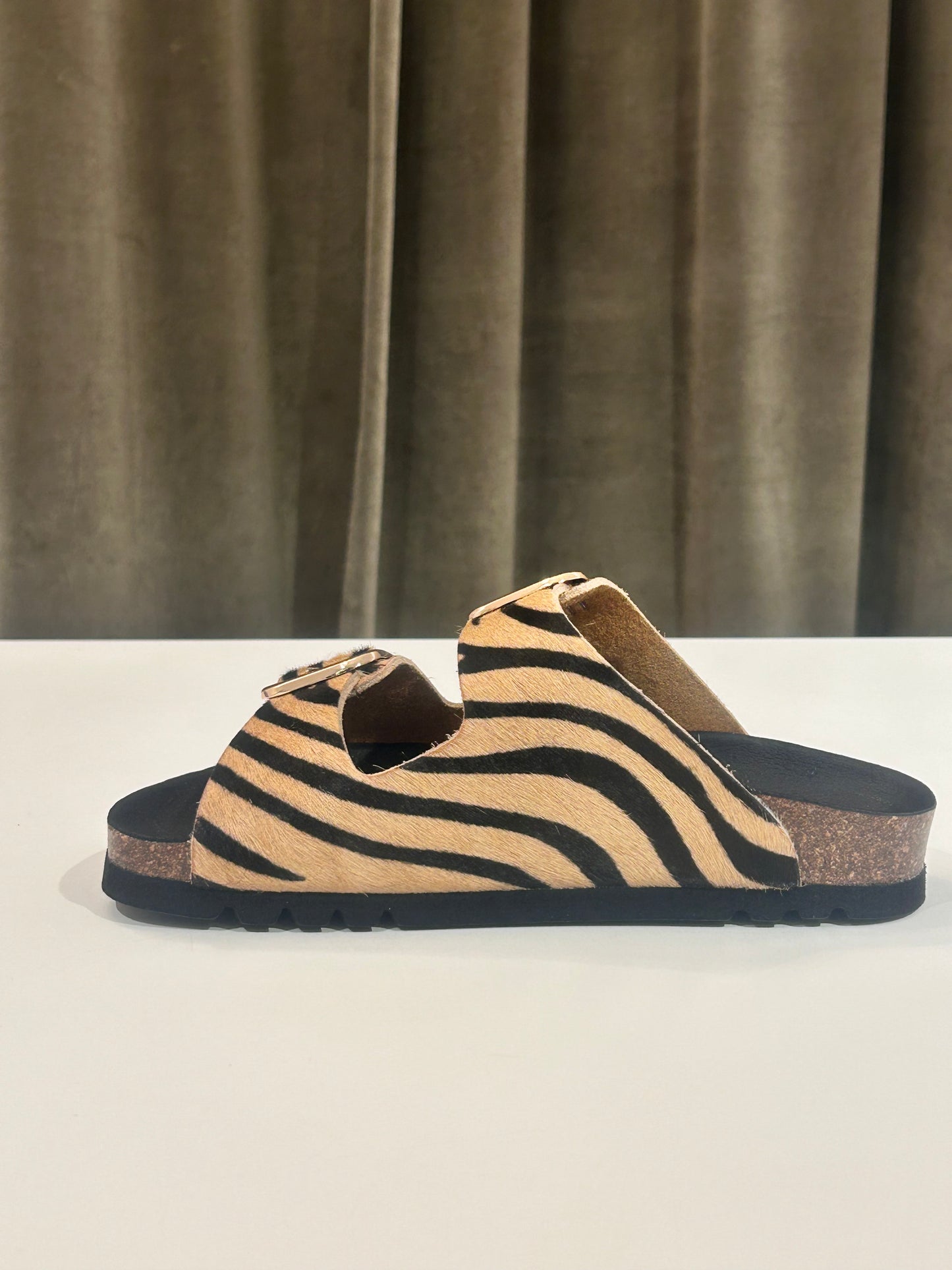 Scholl NOELLE ZEBRA BEIGE/BLACK