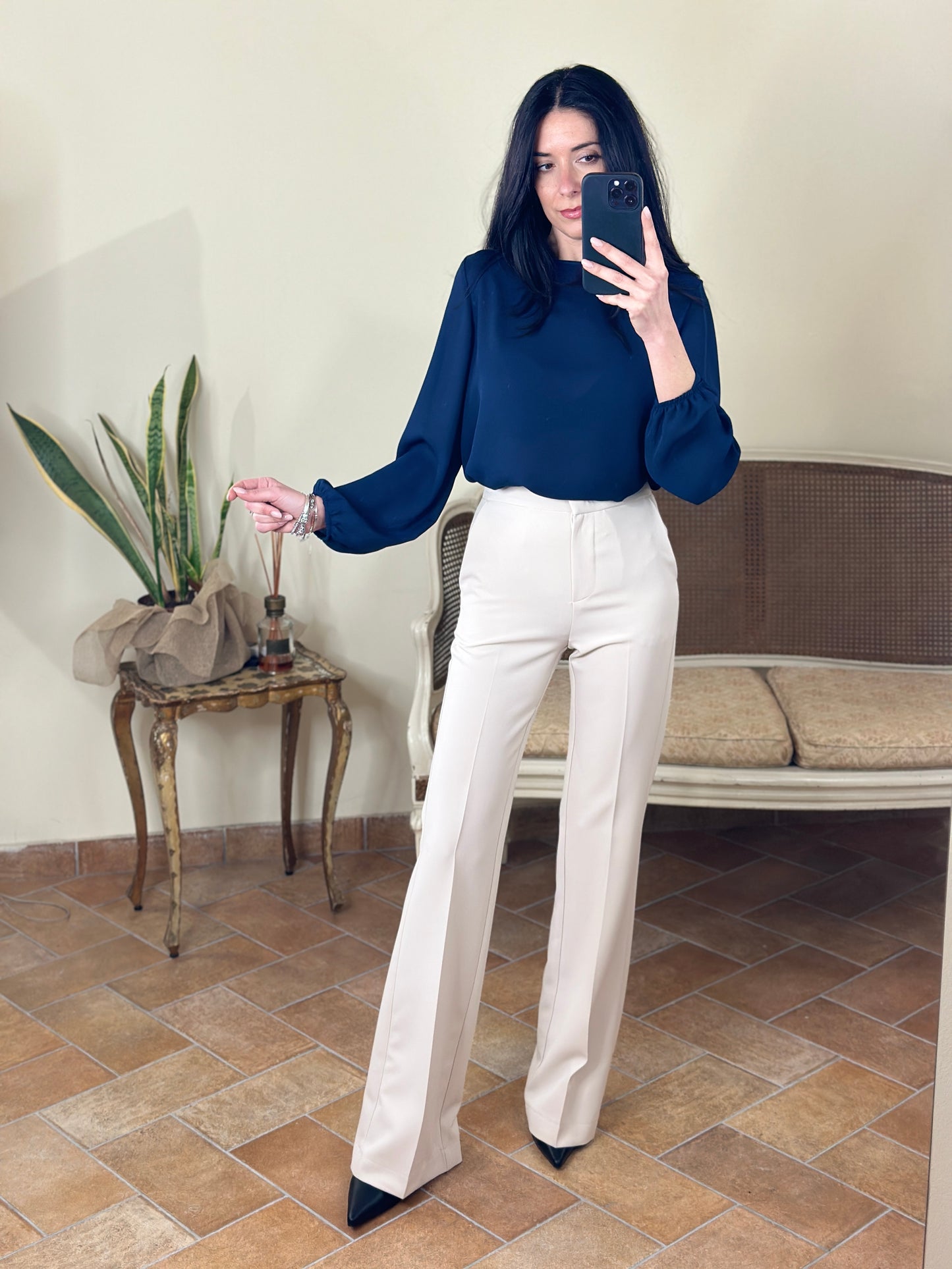 MARYLEY Pantalone a zampa