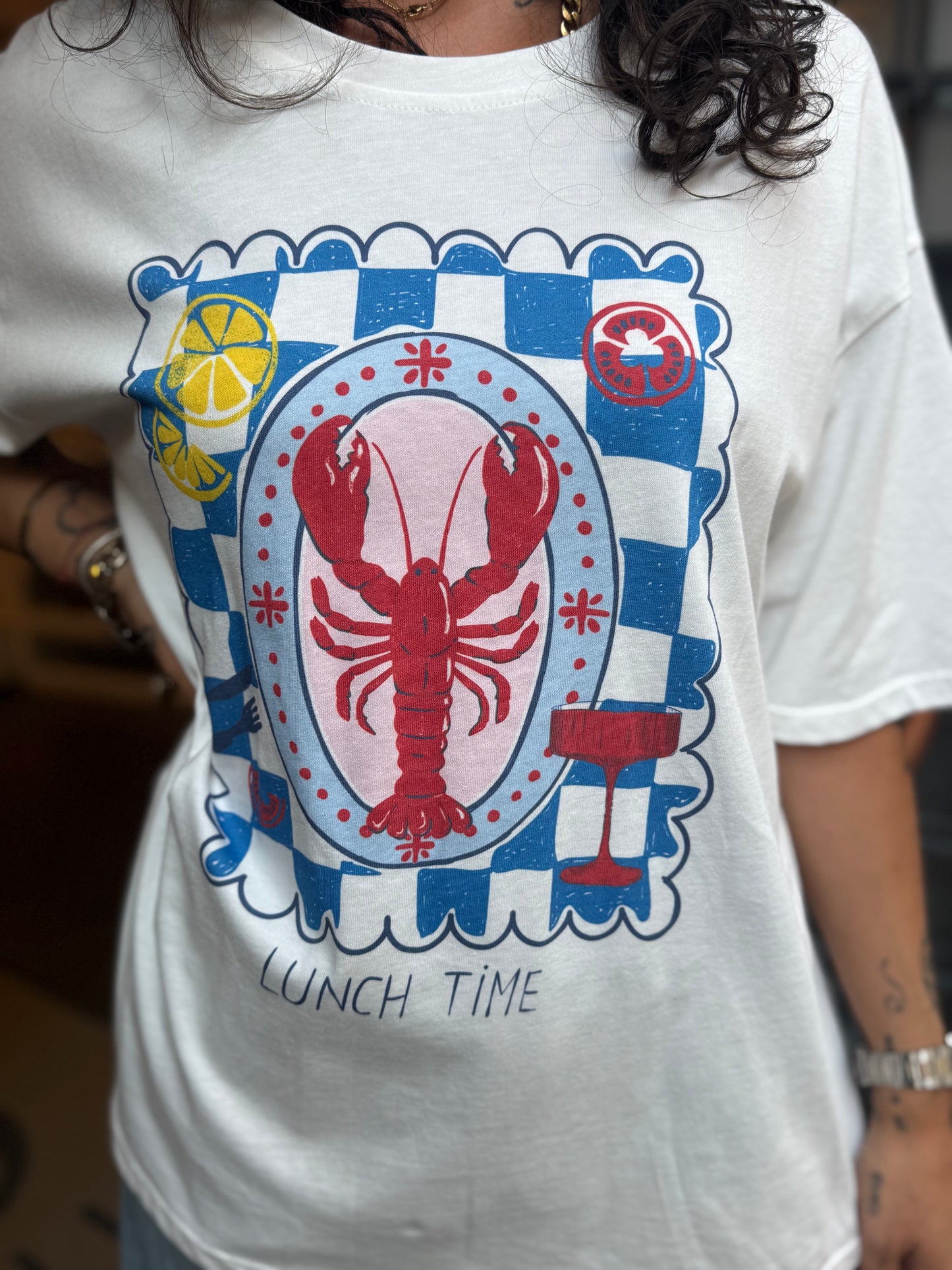 T-shirt " LUNCH TIME"