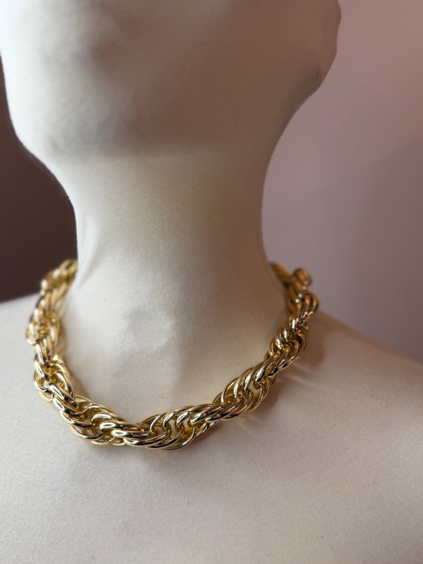 Collana ORO multi intreccio